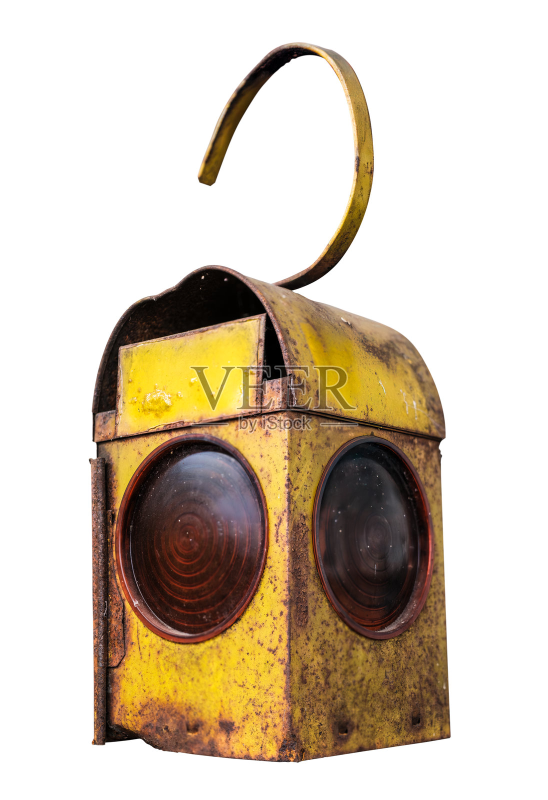 孤立的复古路灯照片摄影图片