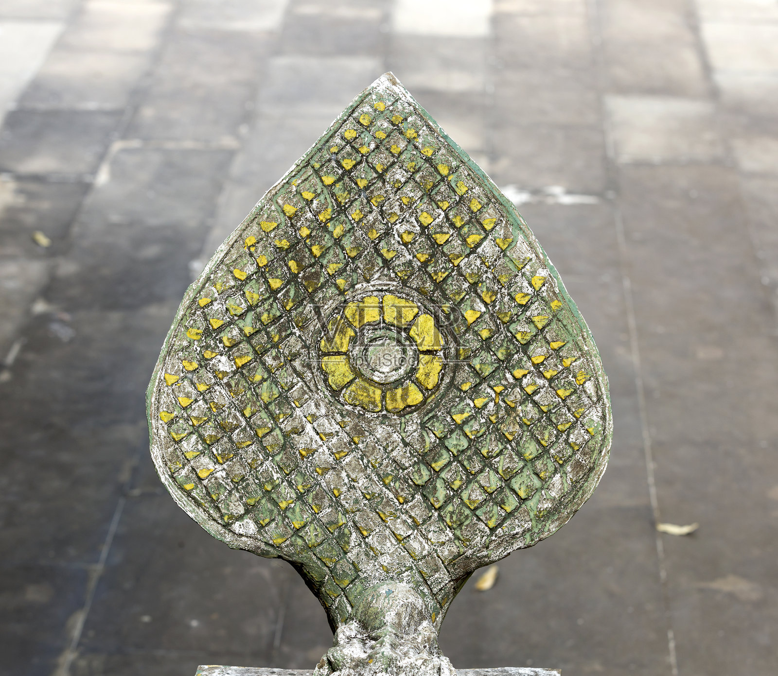 蛇的背部有仪式绘画照片摄影图片