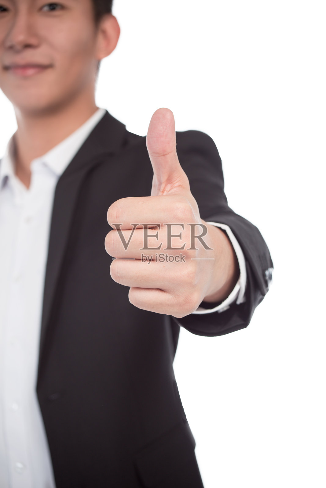 微笑的商人肖像照片摄影图片