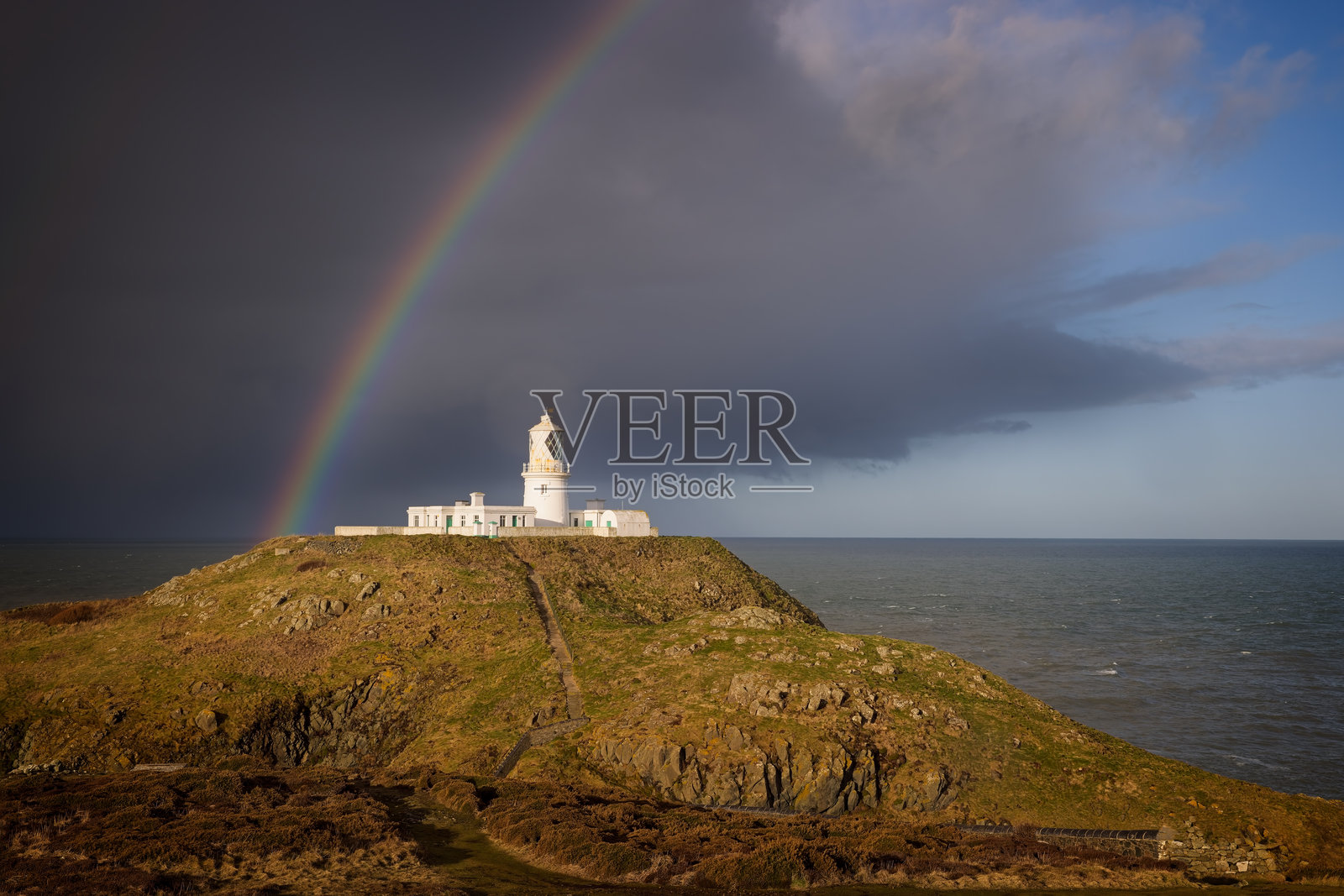 彭布罗克郡海岸国家公园的海景照片摄影图片