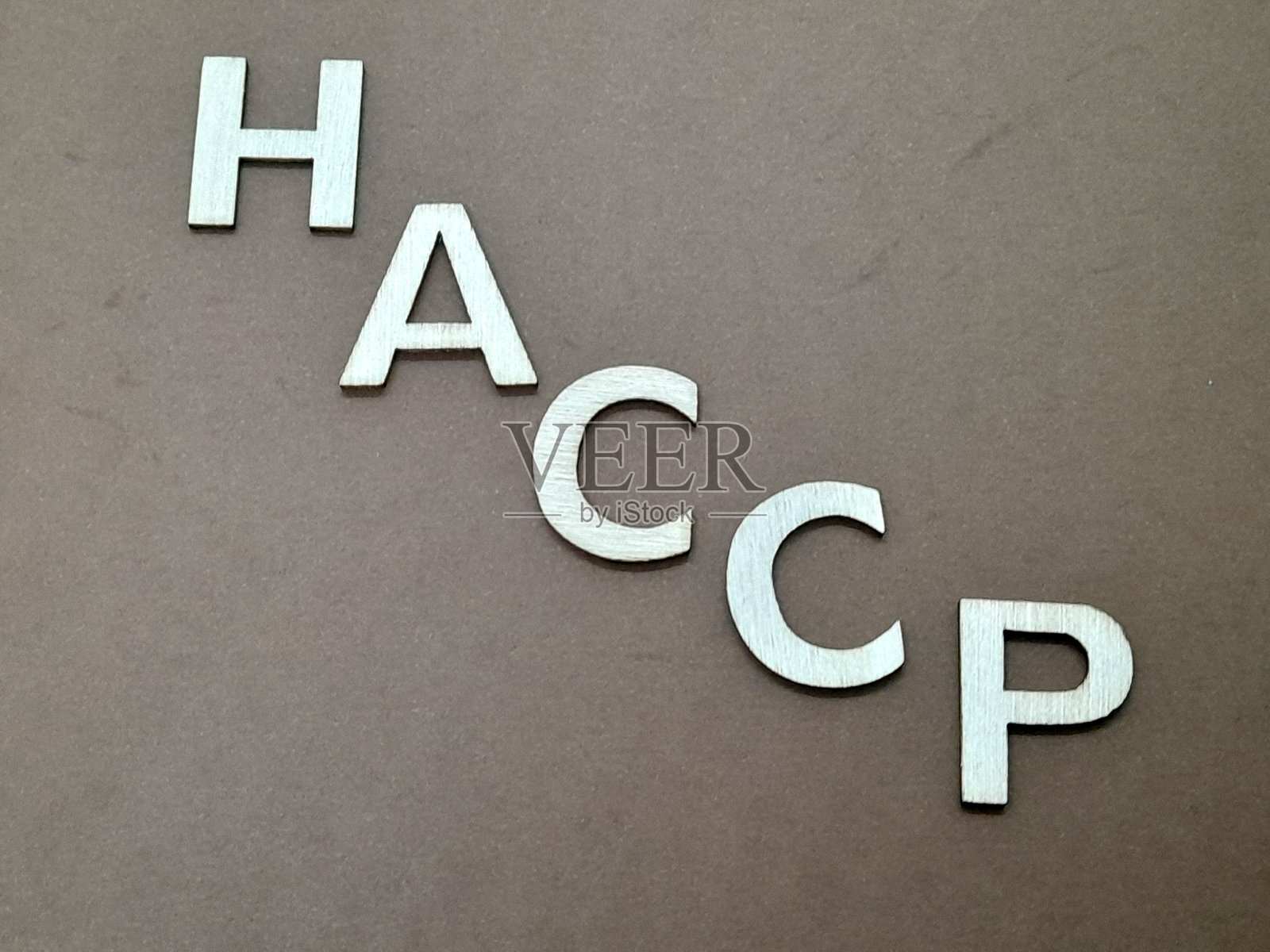 HACCP字幕或文本与照片摄影图片