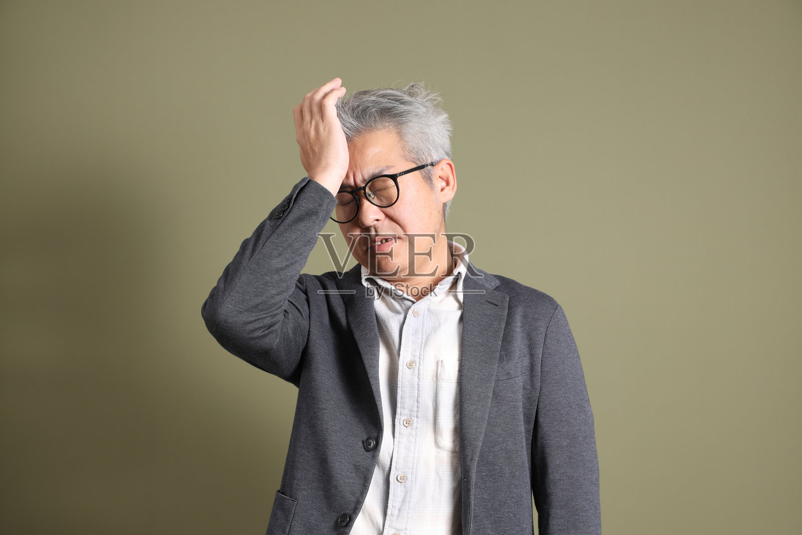 亚洲商人肖像照片摄影图片