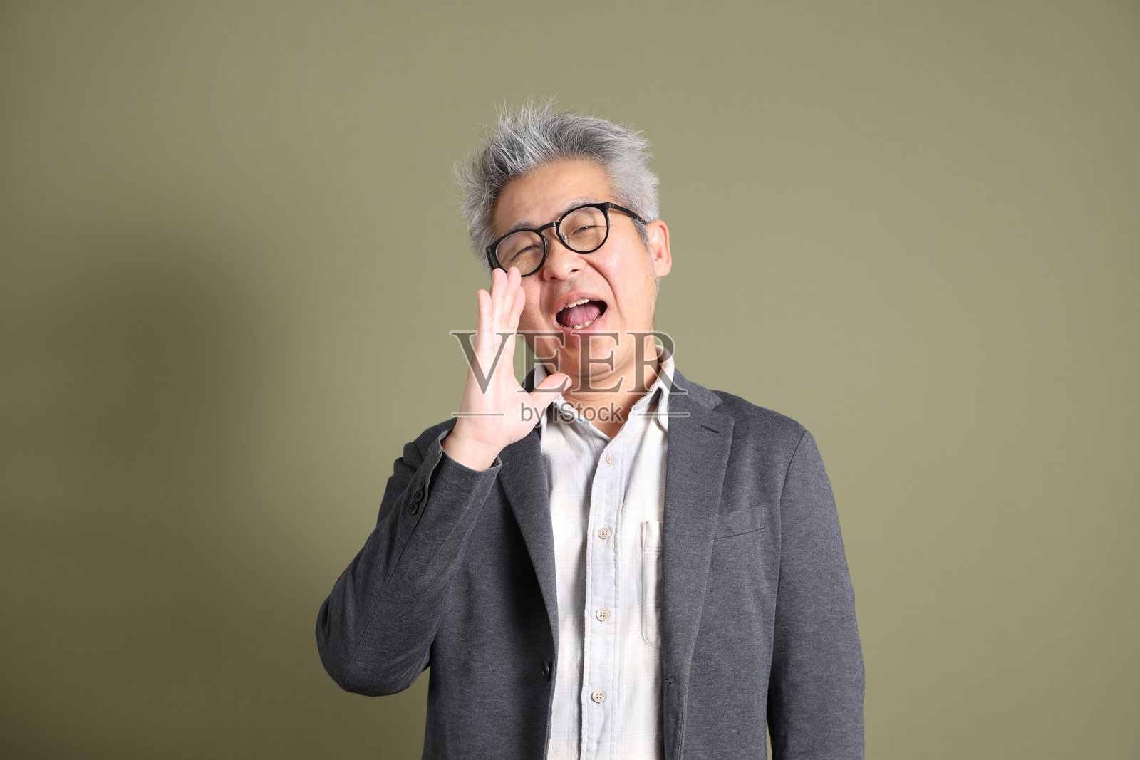 亚洲商人肖像照片摄影图片