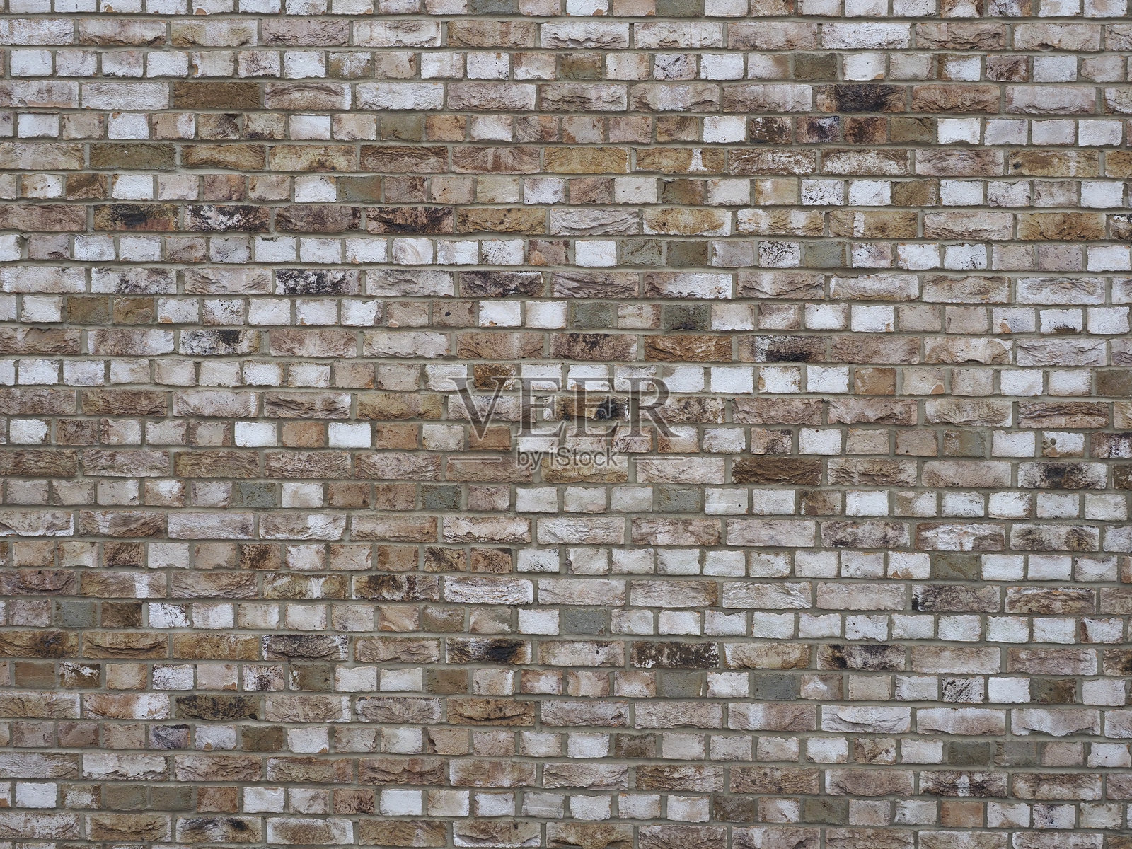 棕色和白色砖墙背景照片摄影图片