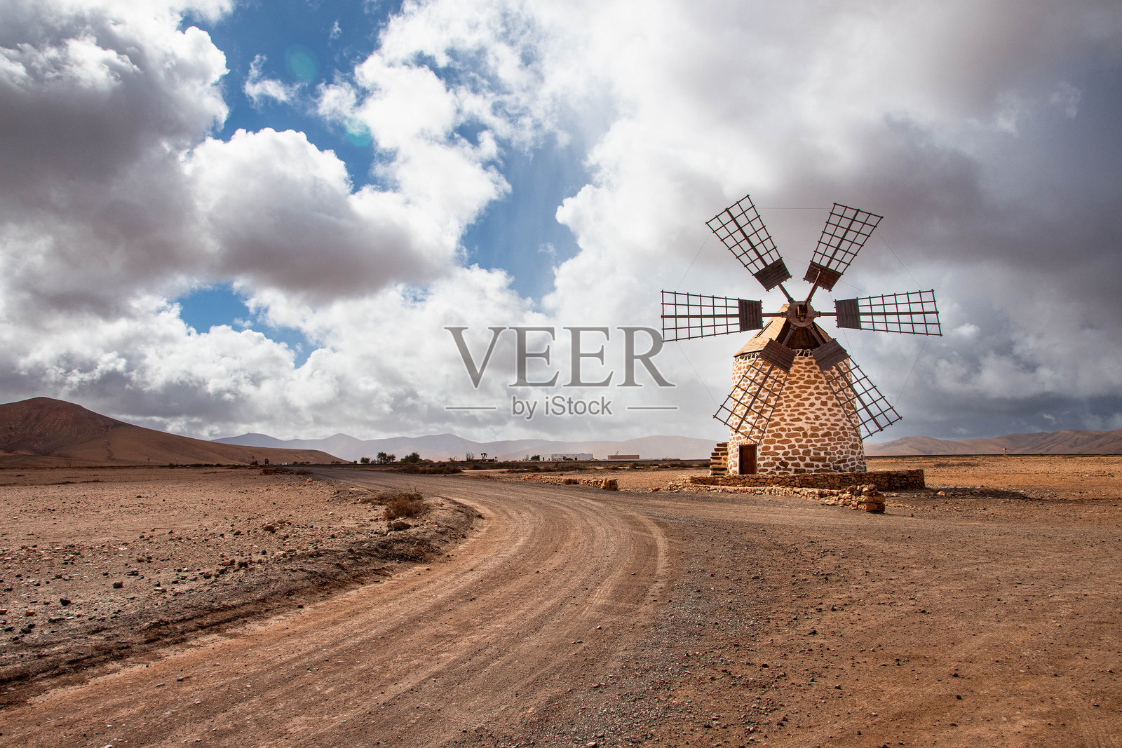 富埃特文图拉中部照片摄影图片