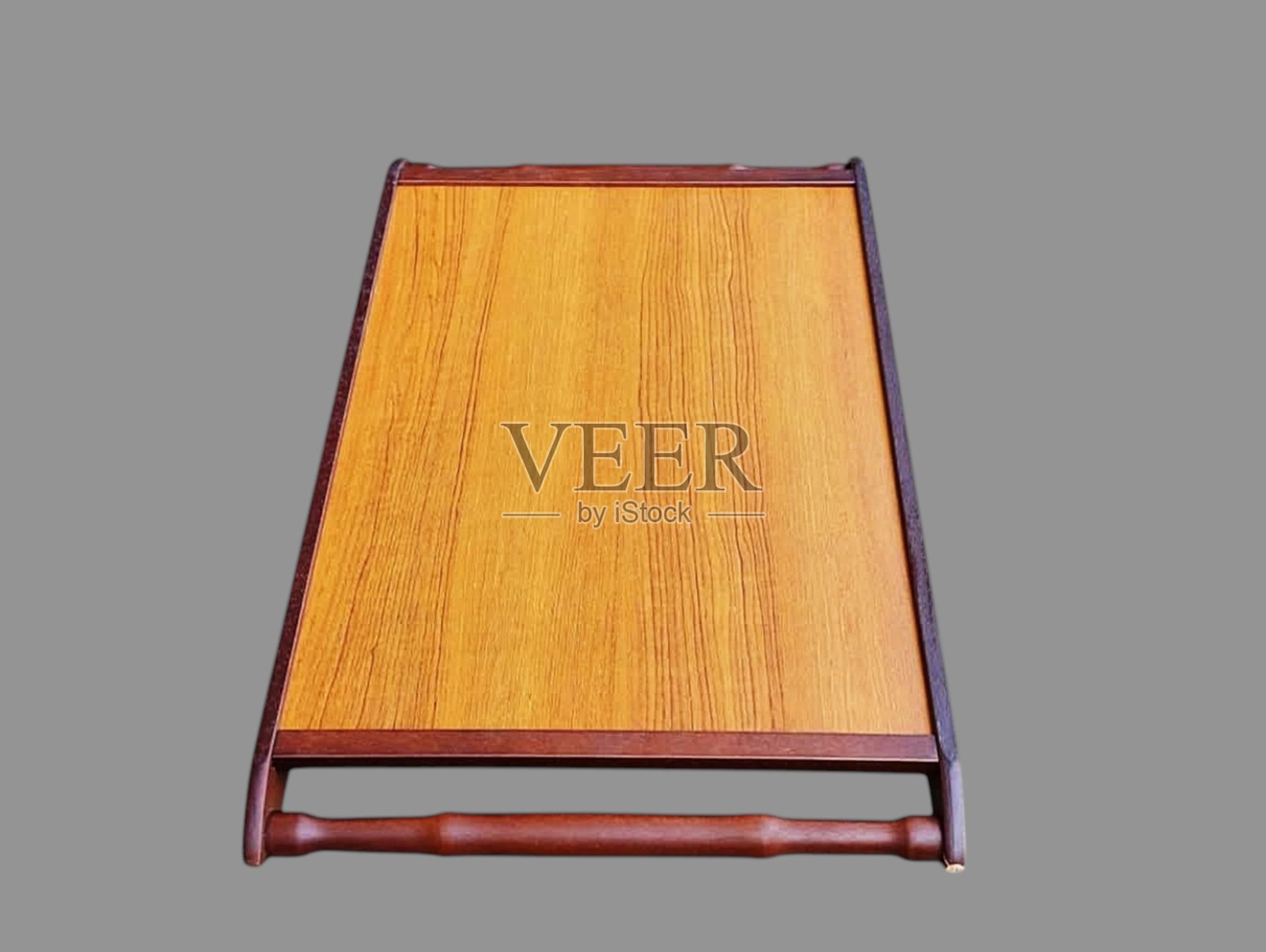 橙色和红色花卉图案的木托盘照片摄影图片