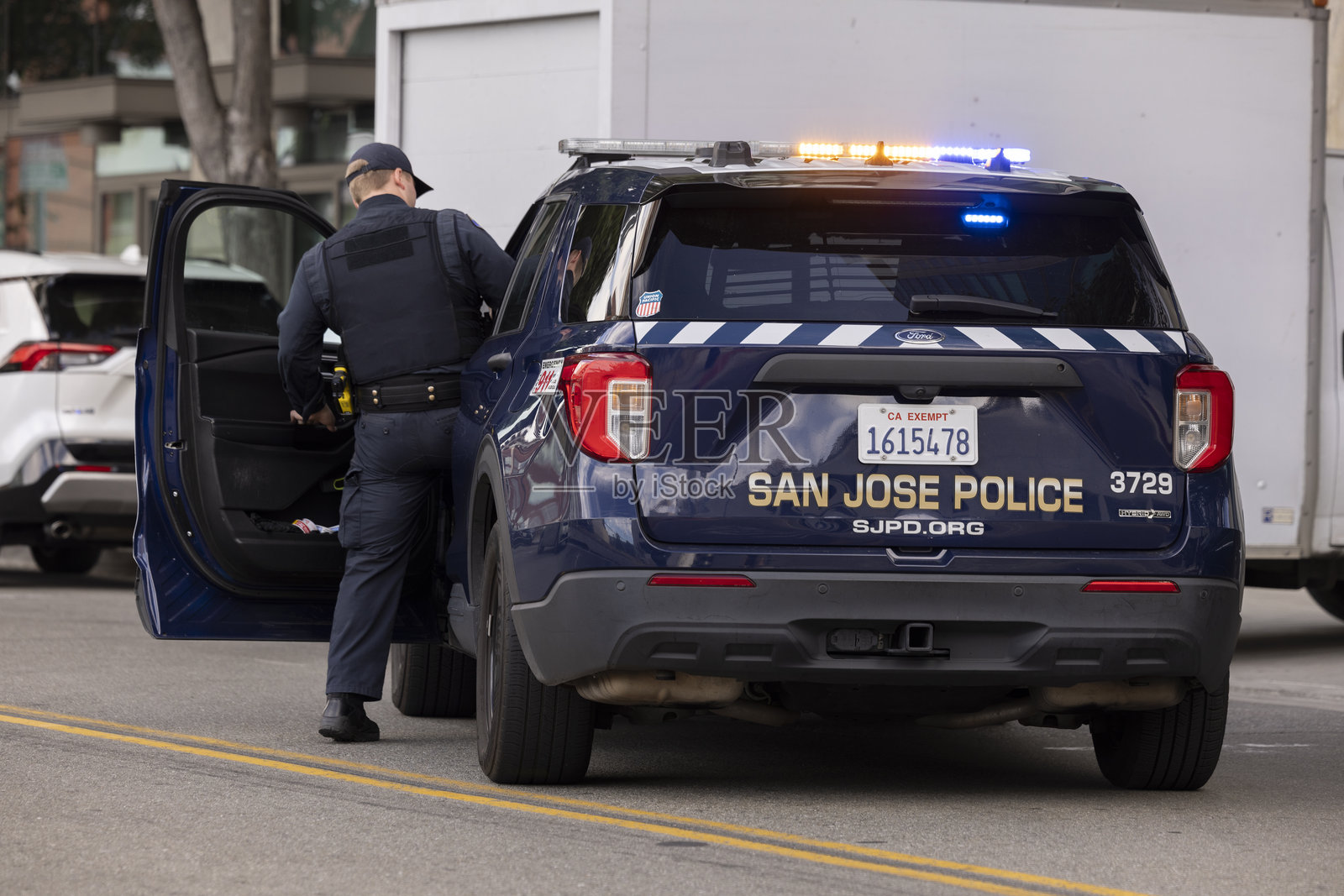 SJPD 圣荷西警察局照片摄影图片