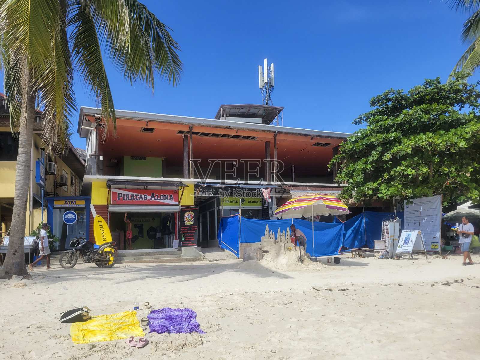 阿罗娜海滩,博霍尔,菲律宾照片摄影图片