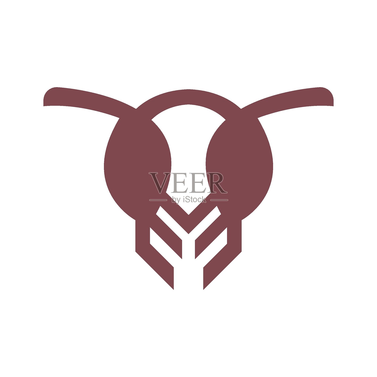 蚂蚁标志图标设计插画图片素材