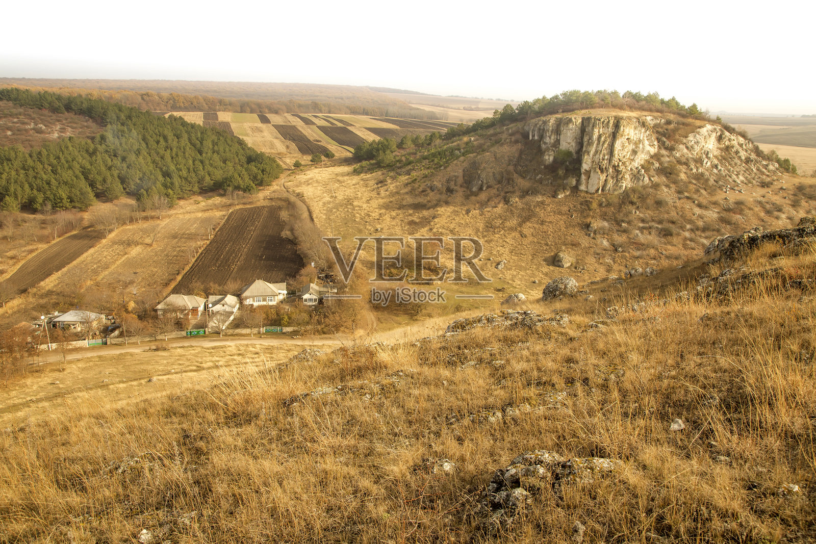 崎岖的山丘风景照片摄影图片