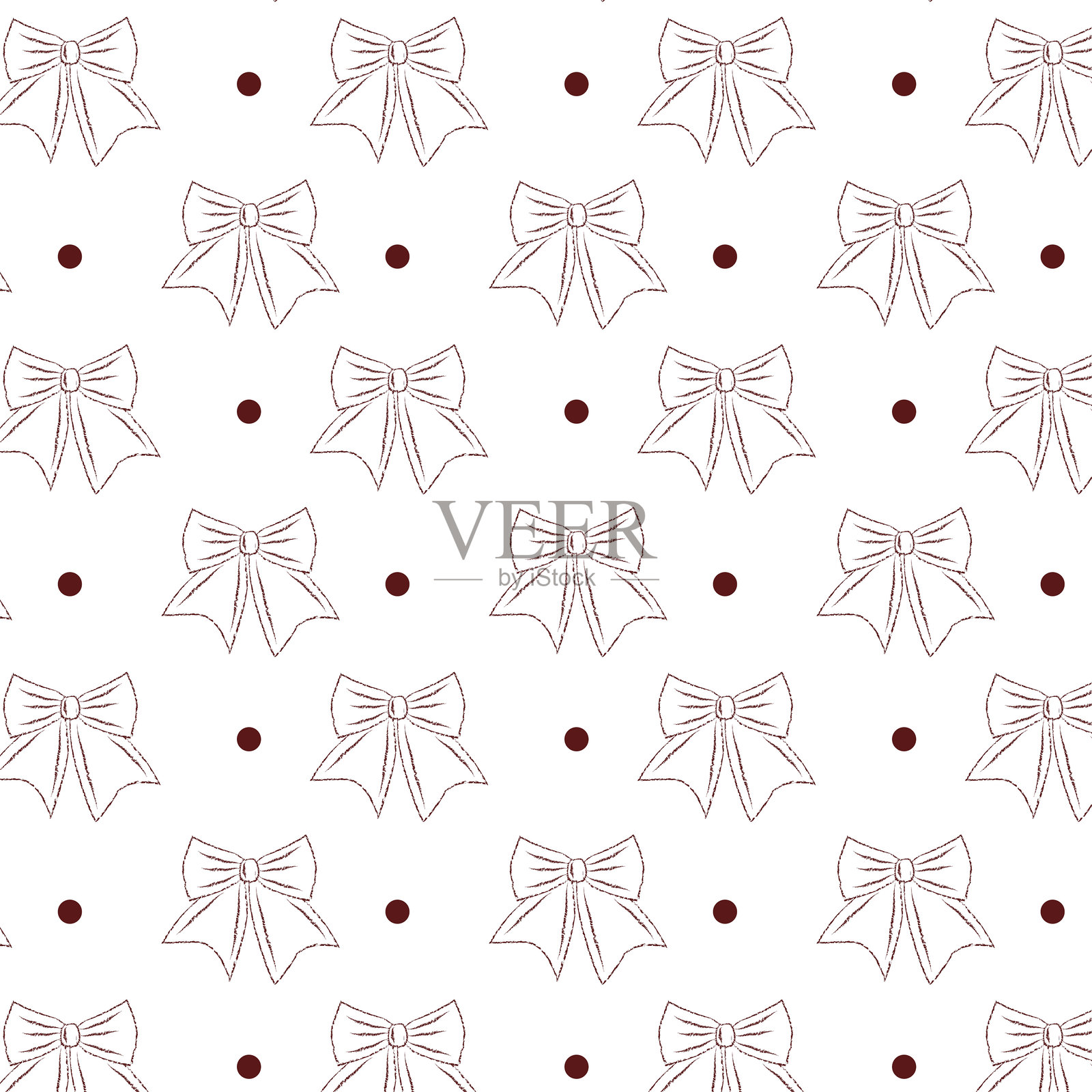 带有图案的幽默插图。手绘矢量插图，适合印刷。插画图片素材