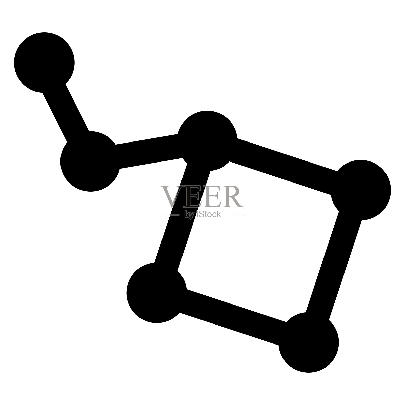 星形图标矢量插图平面设计插画图片素材