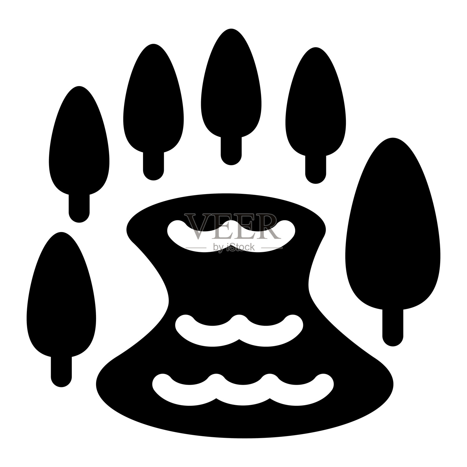 湖泊图标矢量插图图形设计插画图片素材