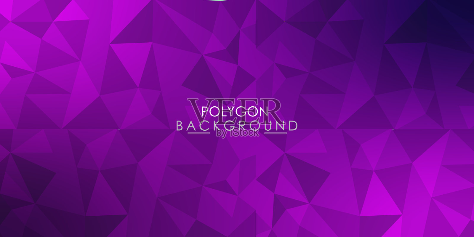 紫色多边形背景插画图片素材