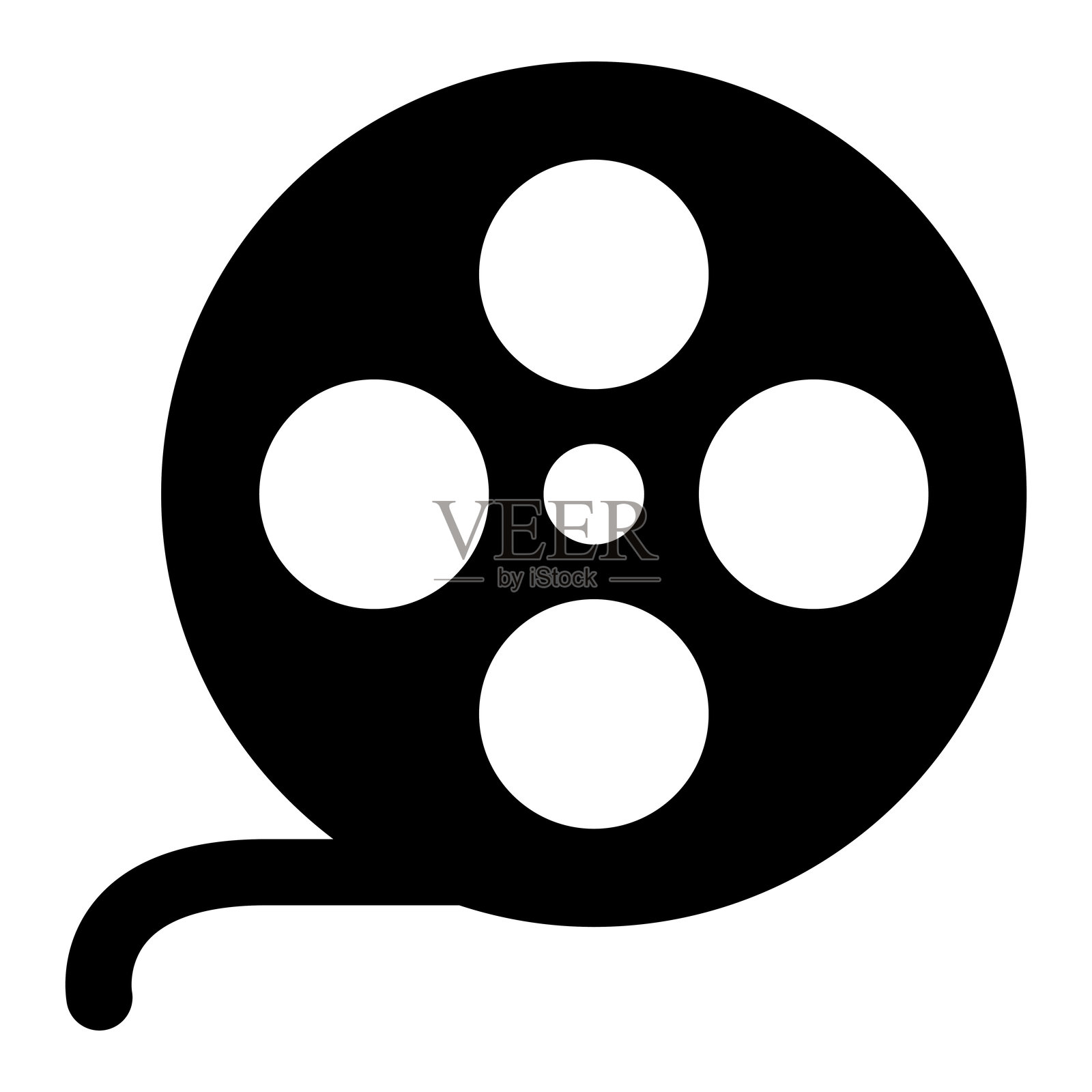 卷轴图标矢量插图平面设计插画图片素材