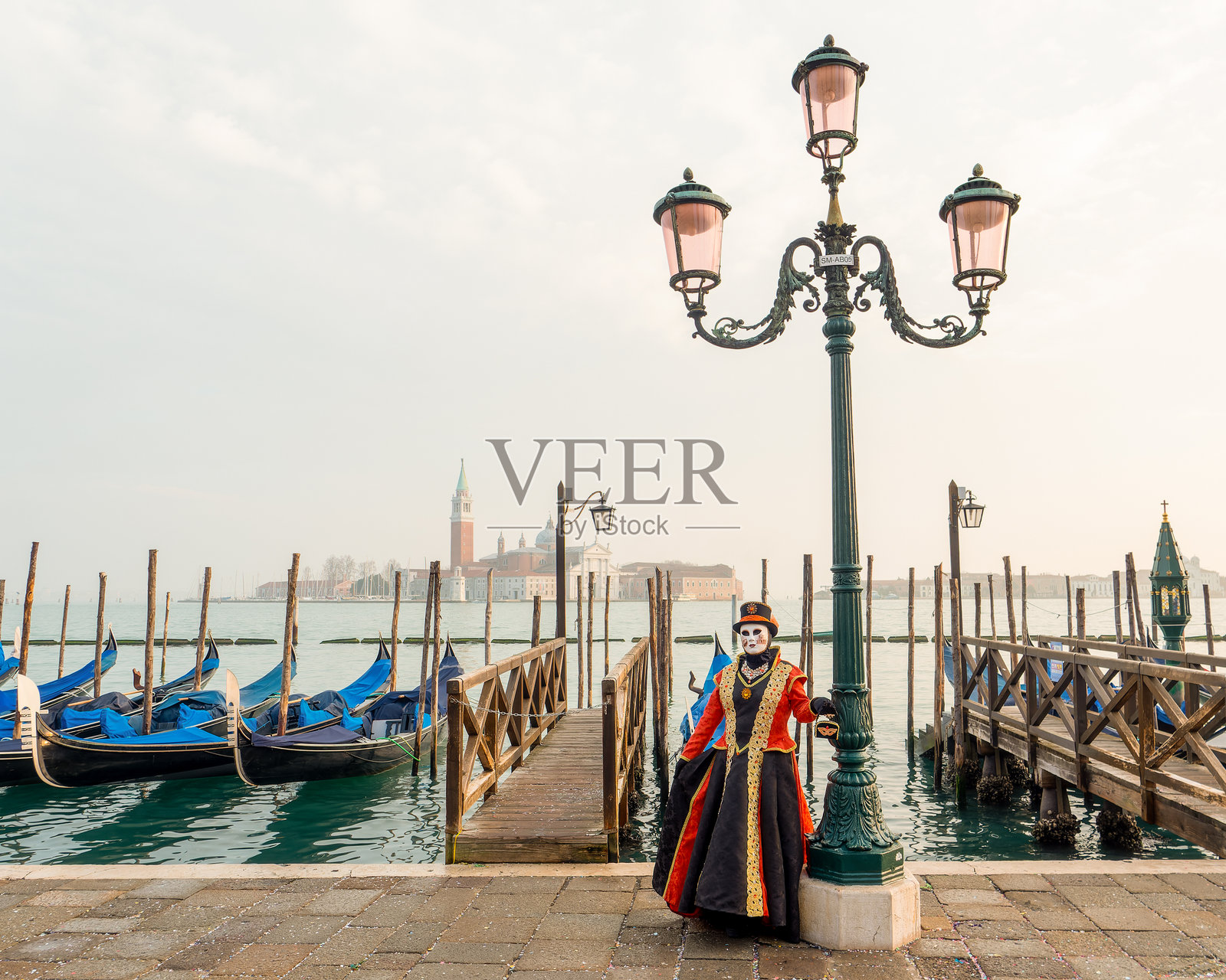 意大利威尼斯狂欢节照片摄影图片