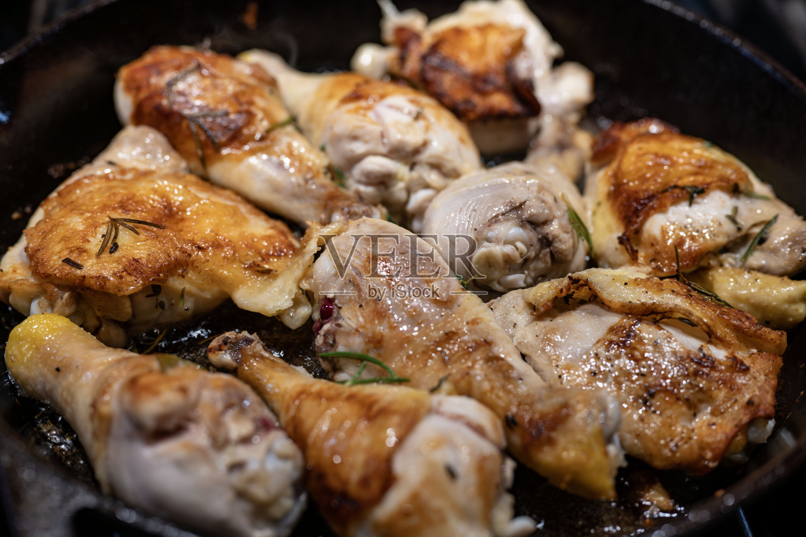 烤鸡照片摄影图片