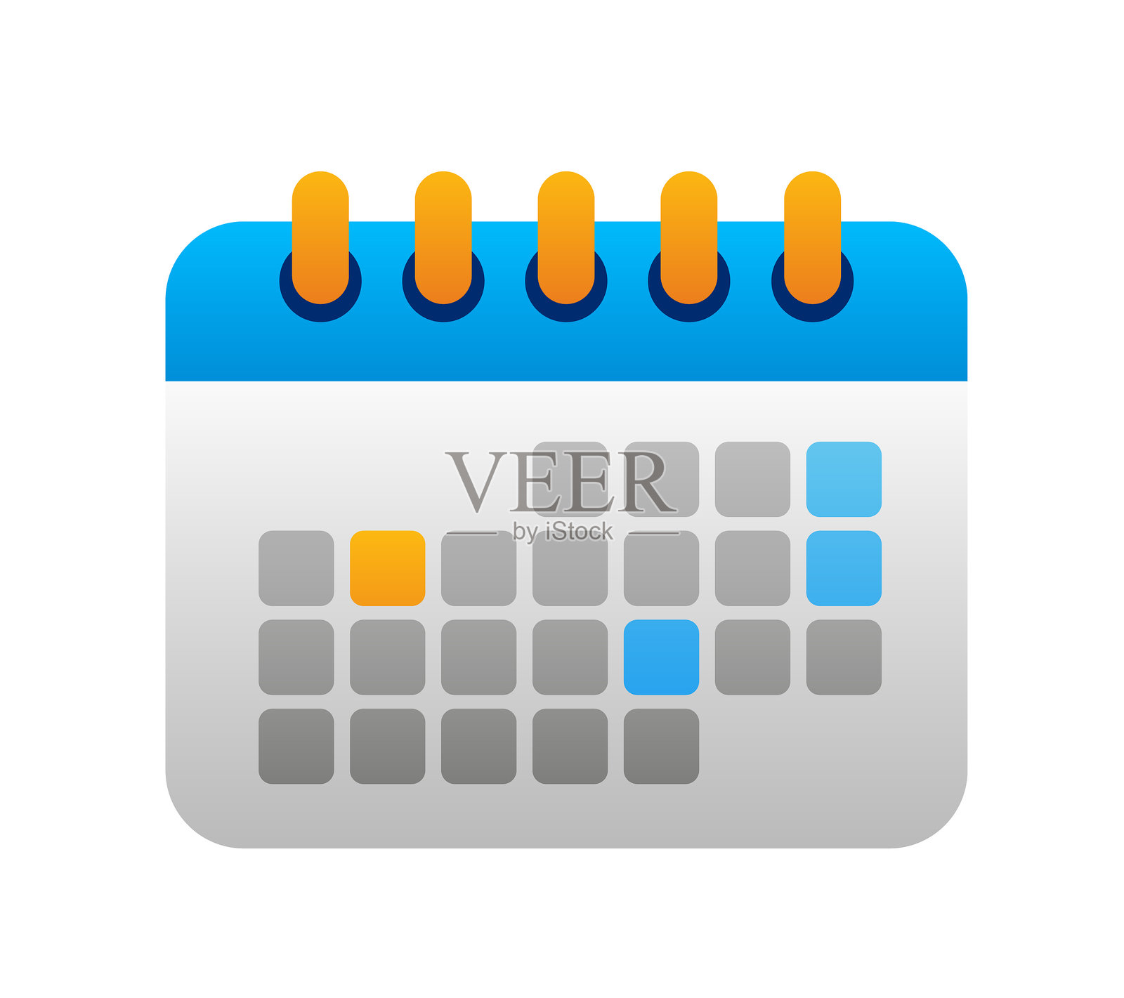 日历图标插画图片素材