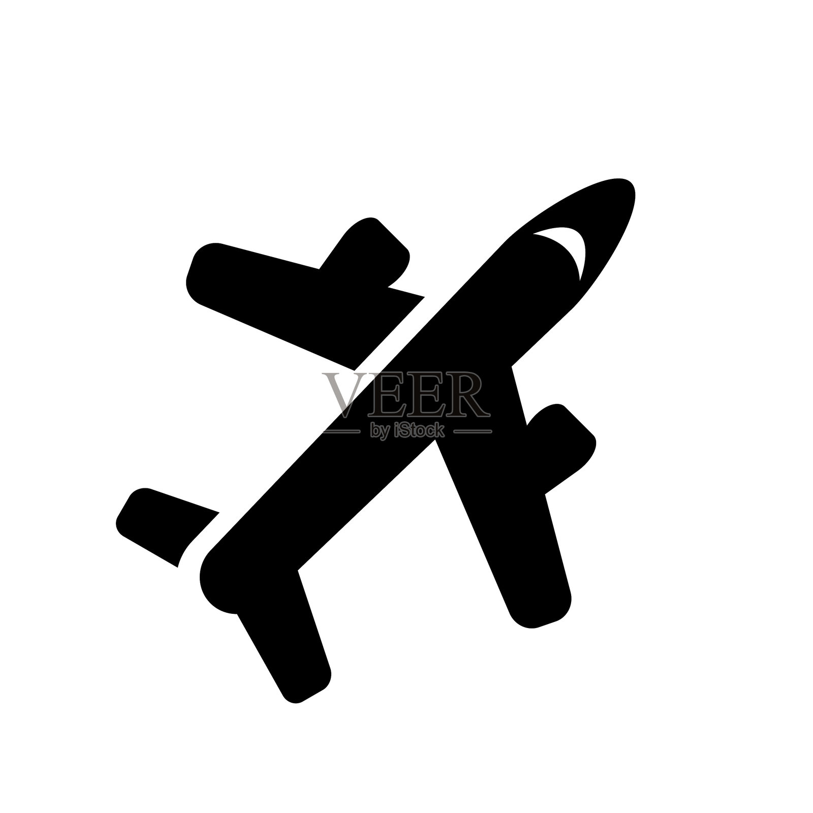 飞机旅行设计元素图片