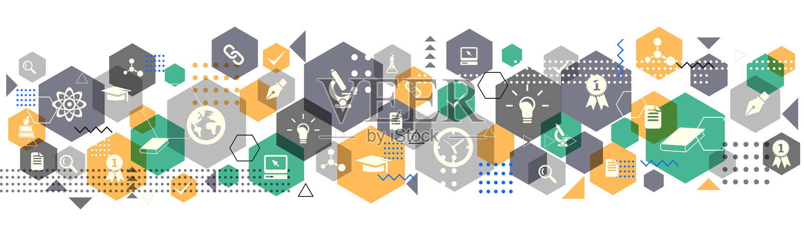 教育图标设计插画图片素材