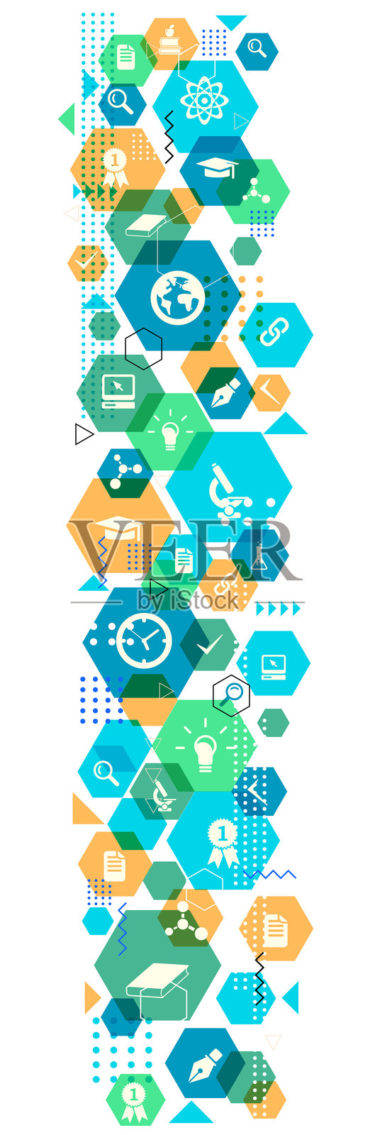 教育图标设计插画图片素材