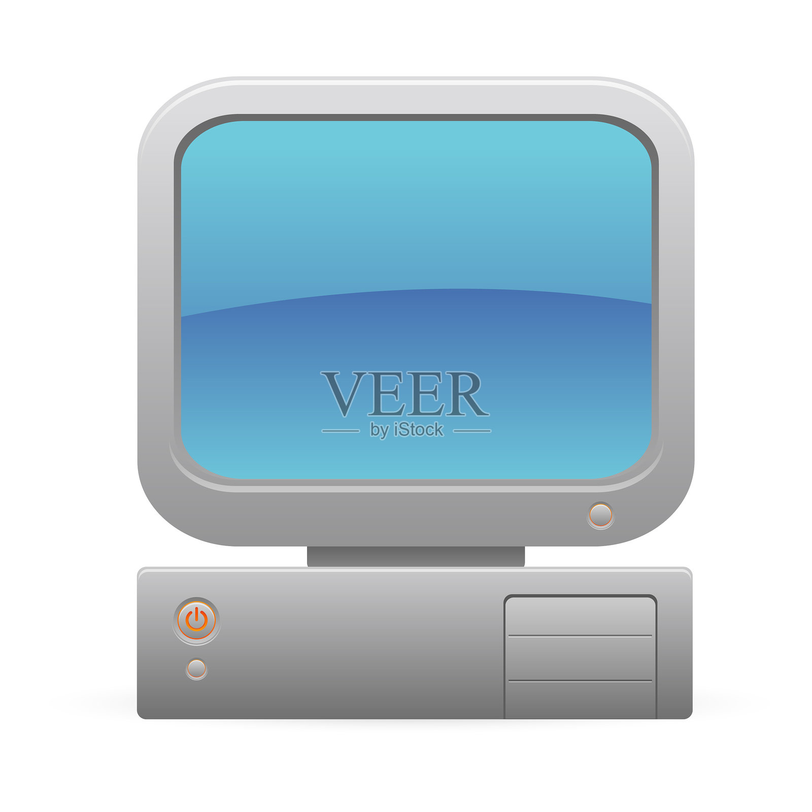 电脑显示器设计元素图片