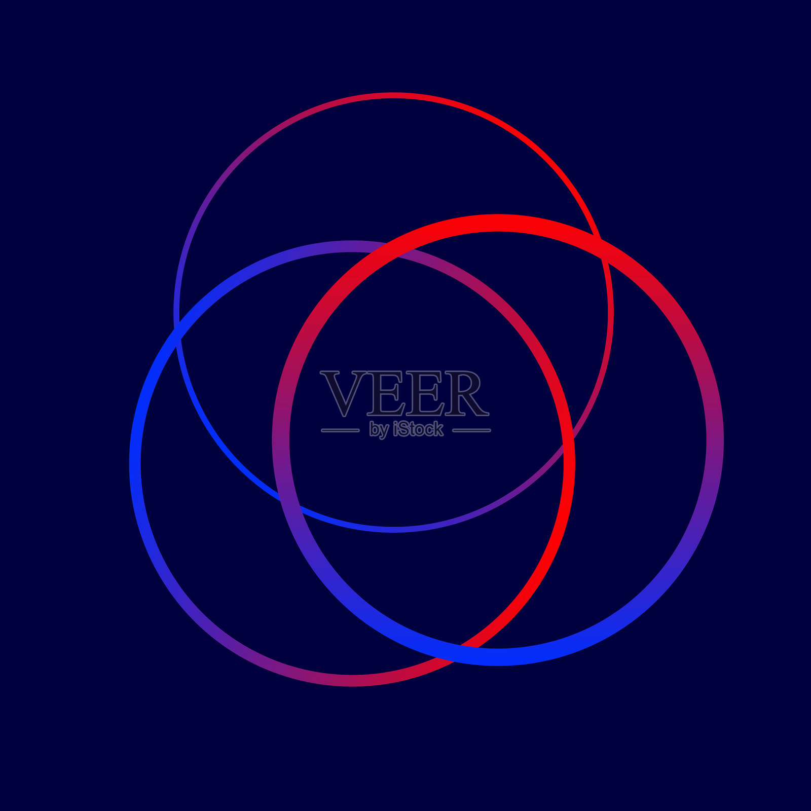 圆形象征插画图片素材