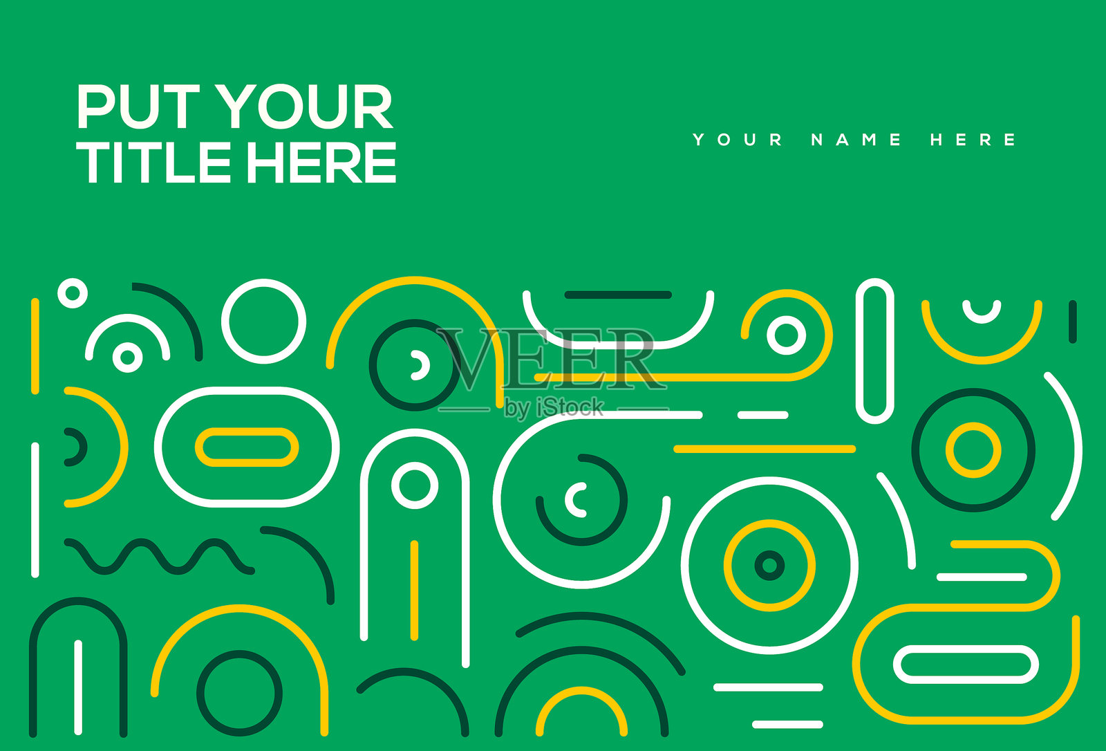 用拷贝空间抽象线条图案设计插画图片素材