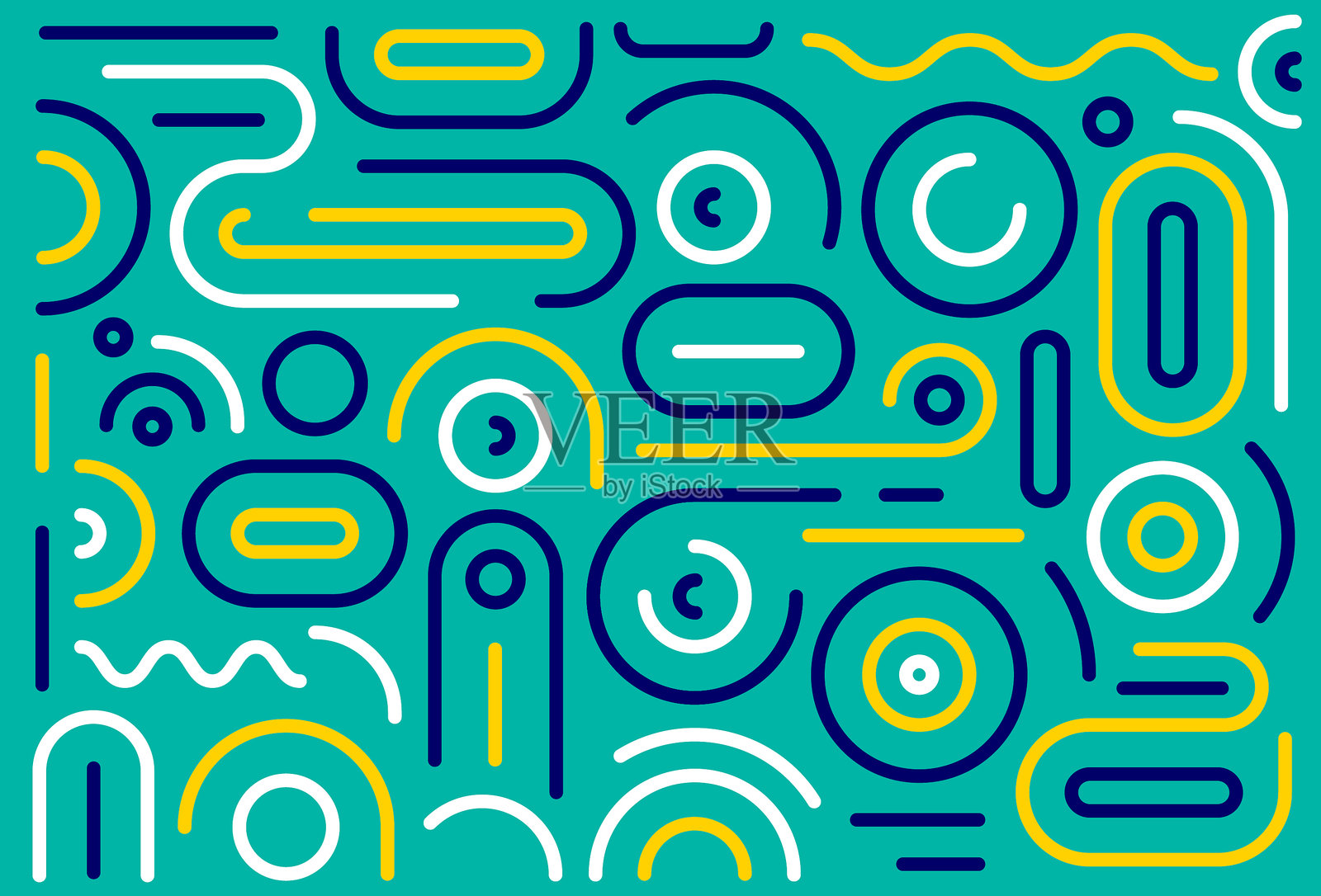 无缝抽象插画图片素材