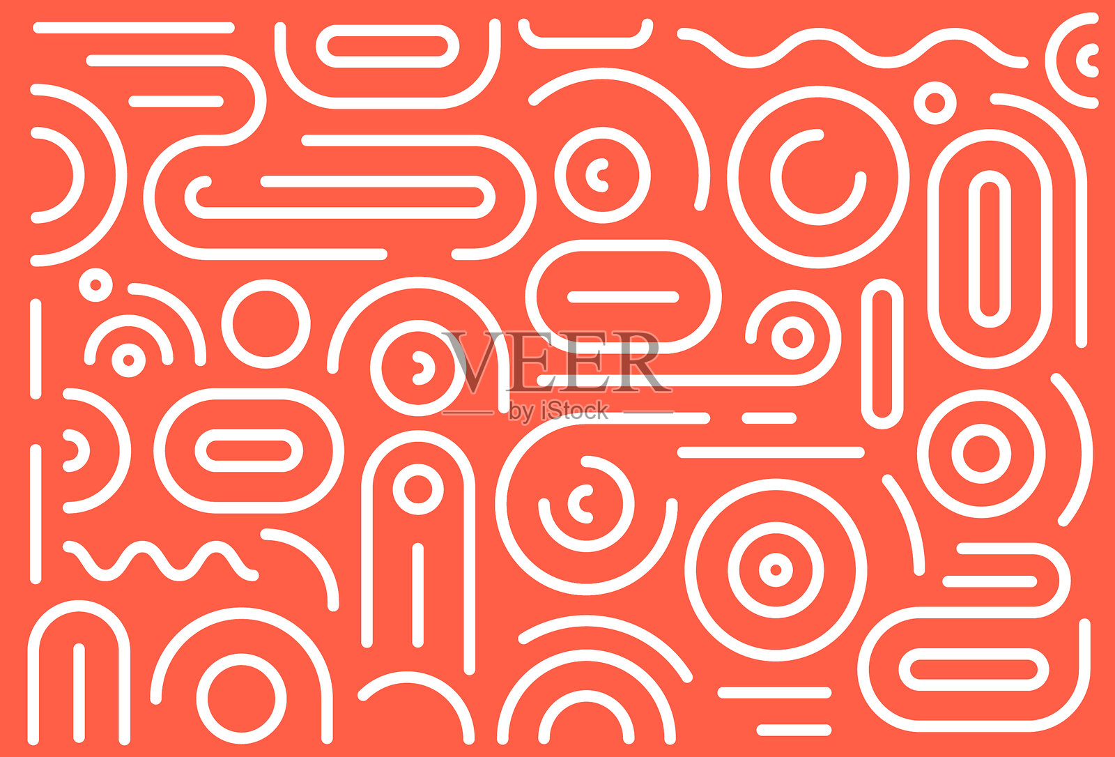 无缝抽象插画图片素材