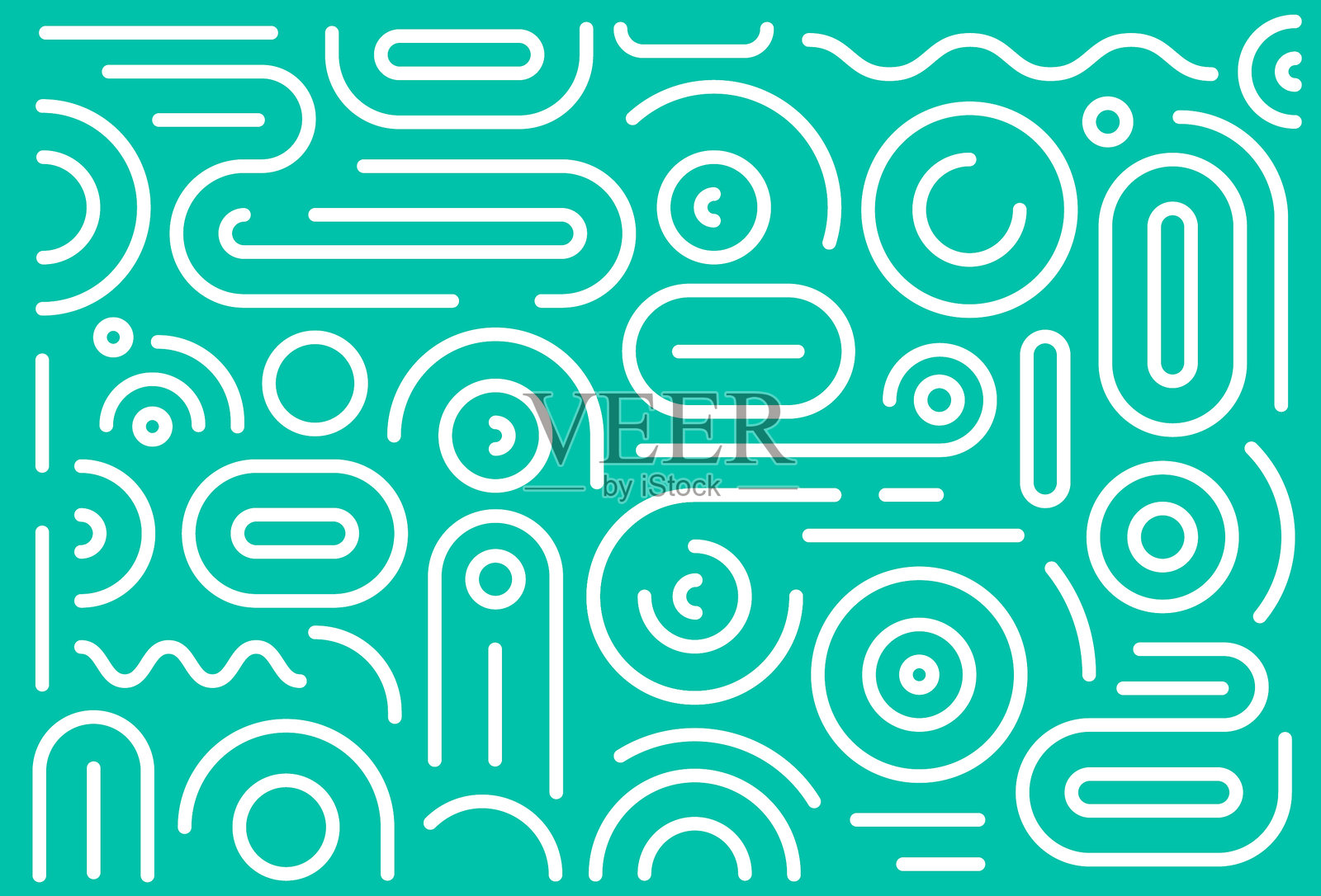 无缝抽象插画图片素材