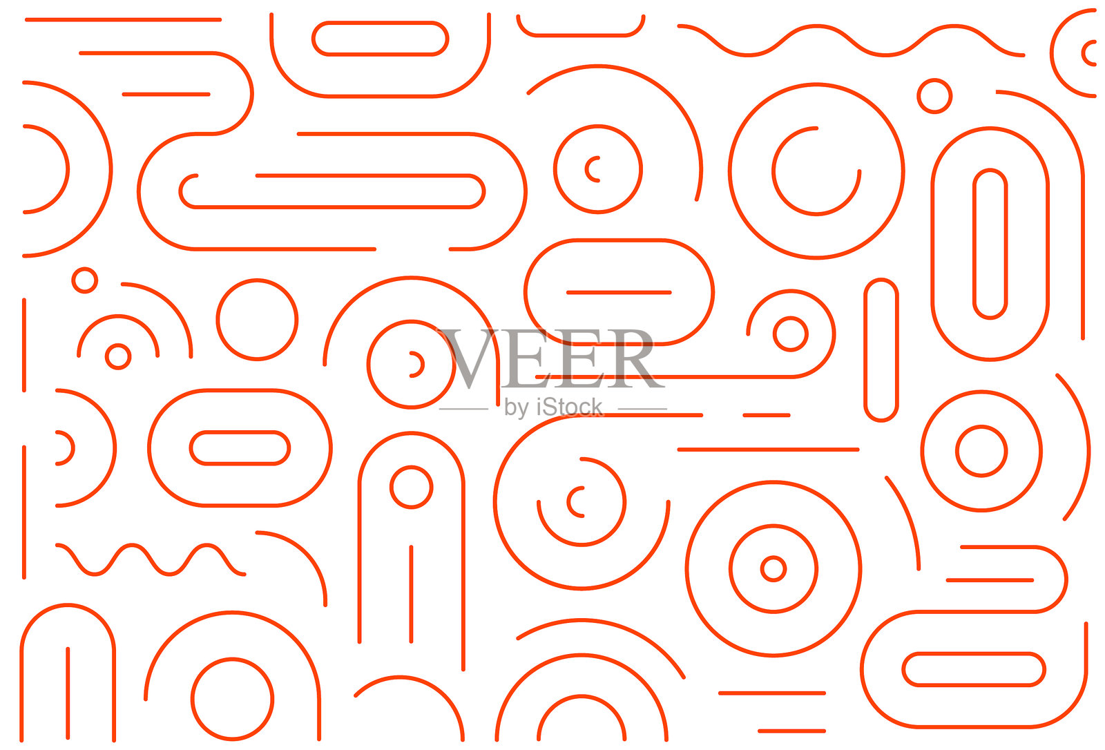 无缝抽象插画图片素材