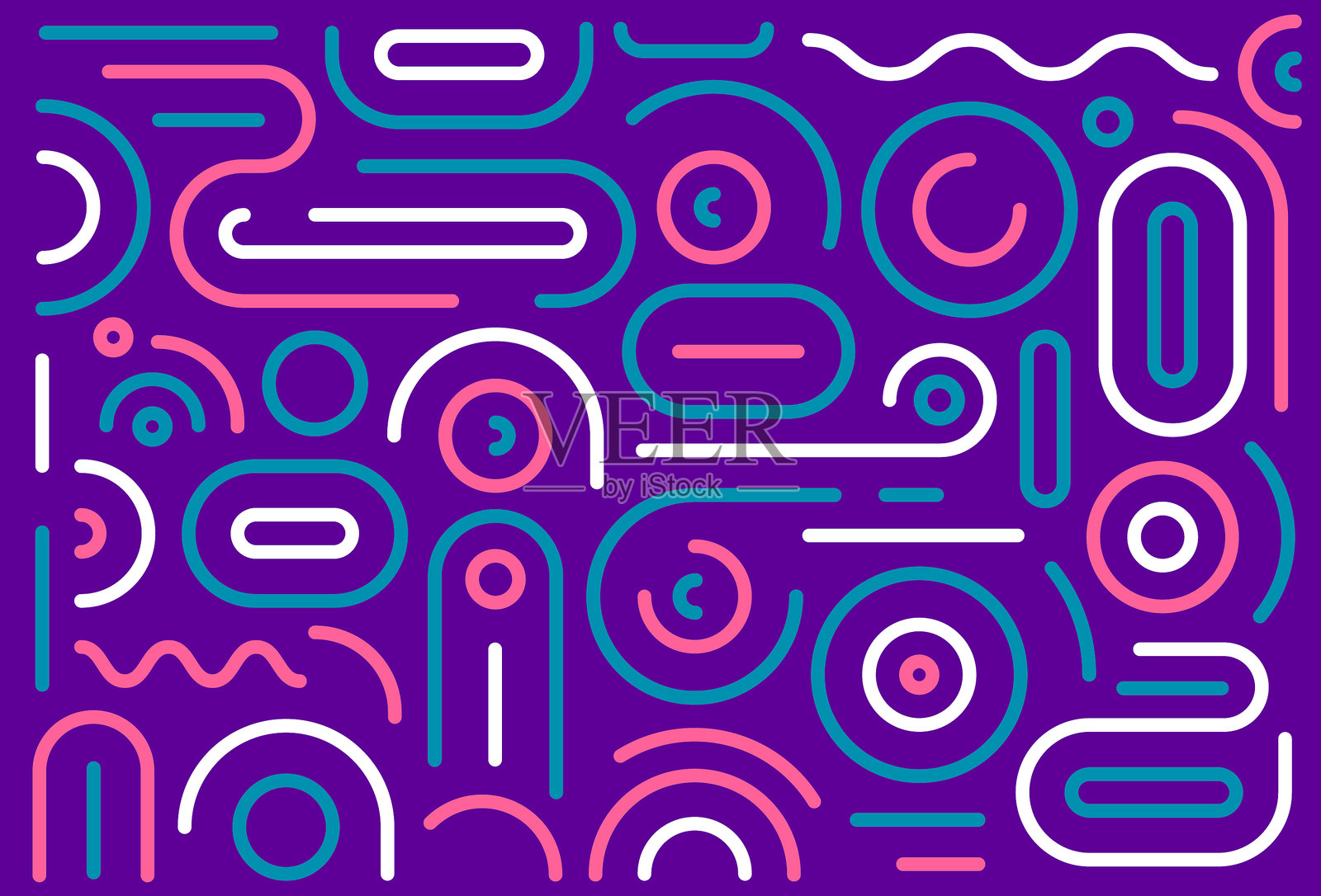 无缝抽象插画图片素材