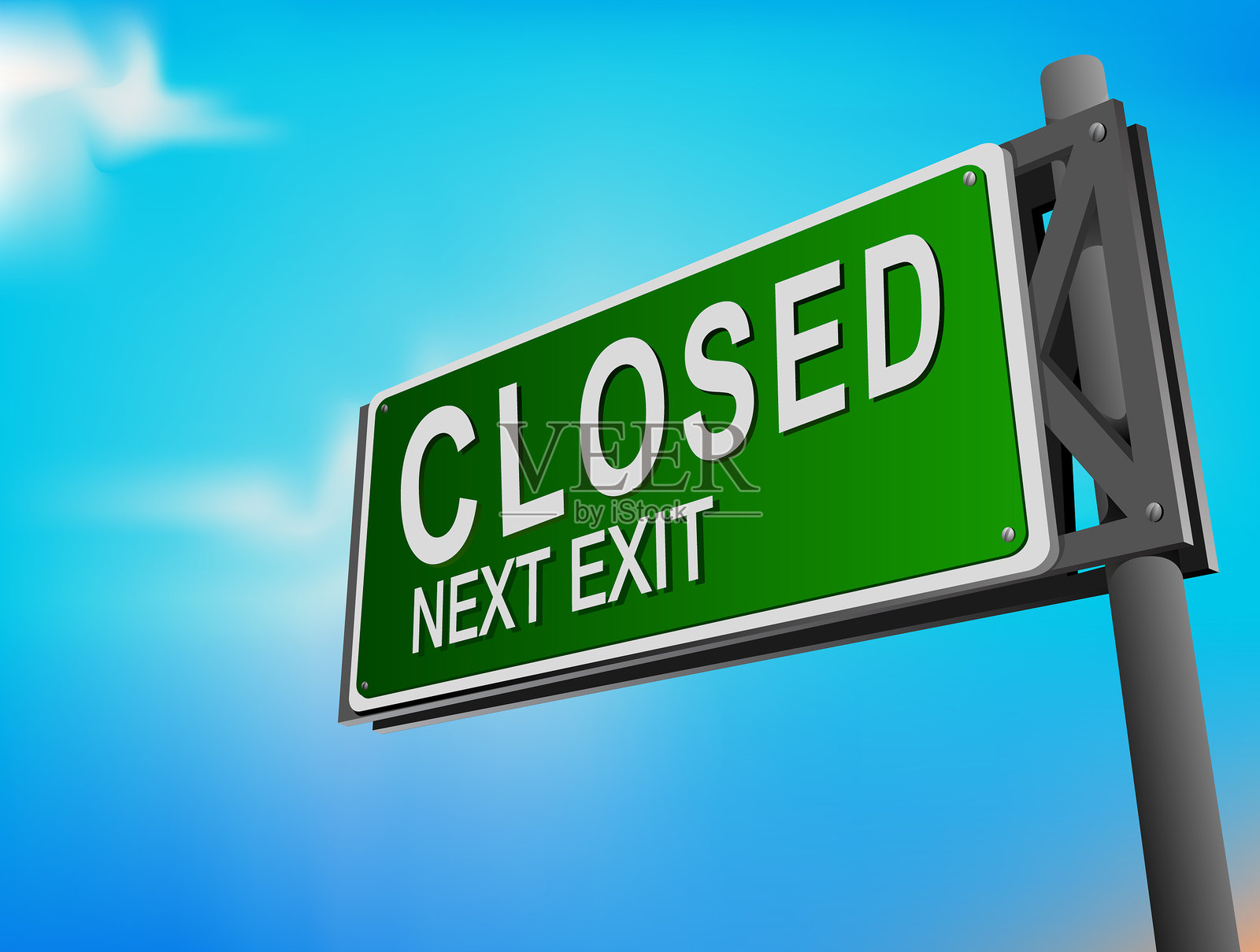 禁区道路标志设计元素图片