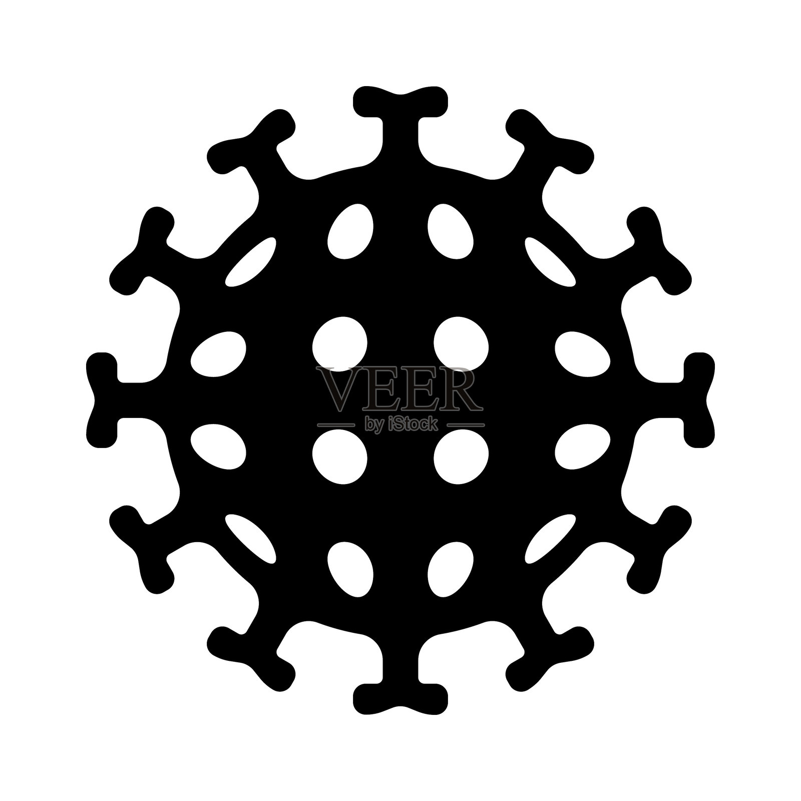 冠状病毒图标插画图片素材