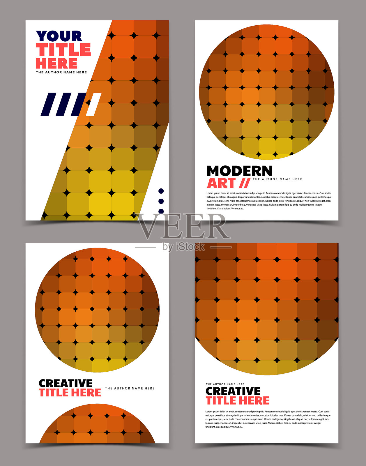 现代封面设计设计模板素材