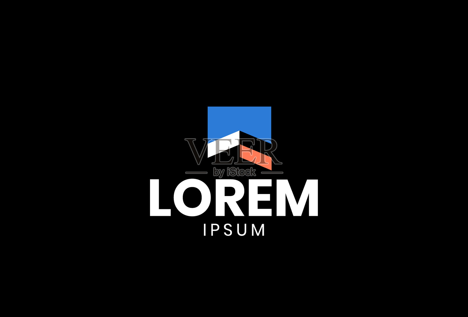 抽象的图标设计插画图片素材