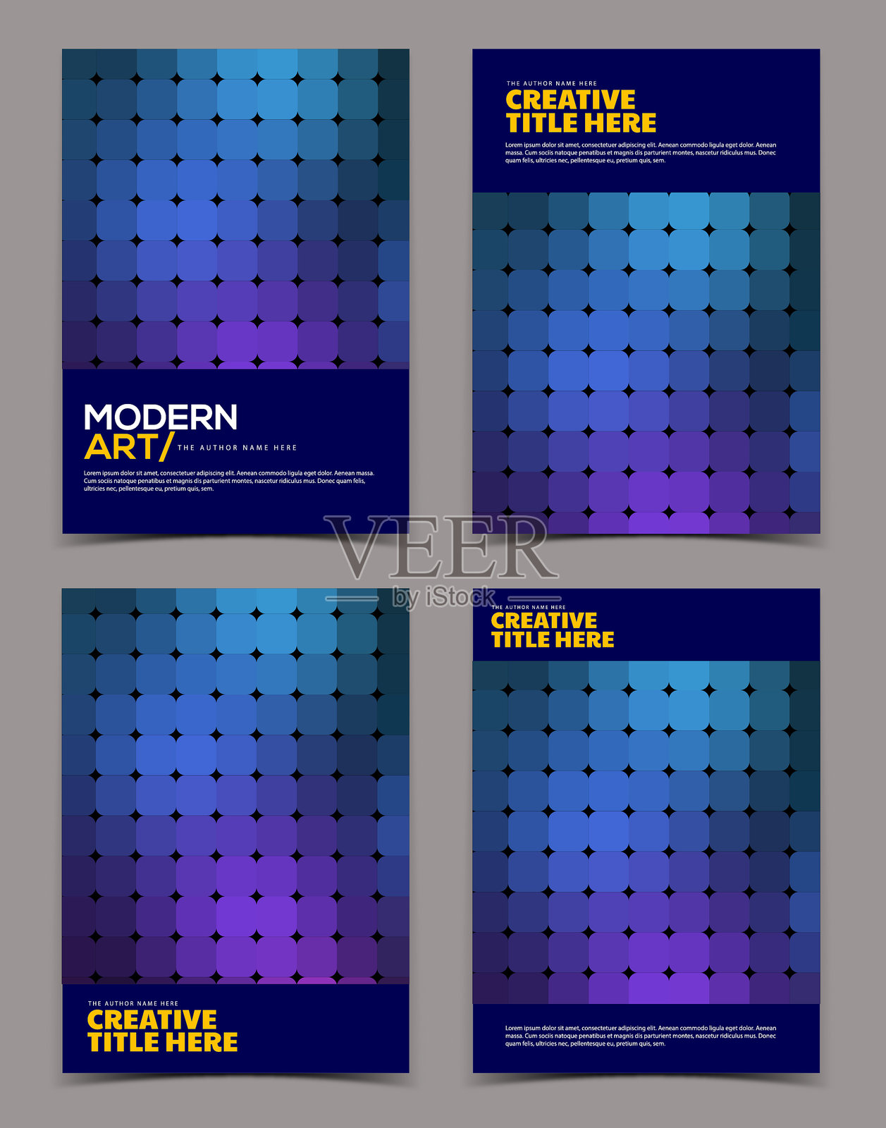 现代封面设计设计模板素材