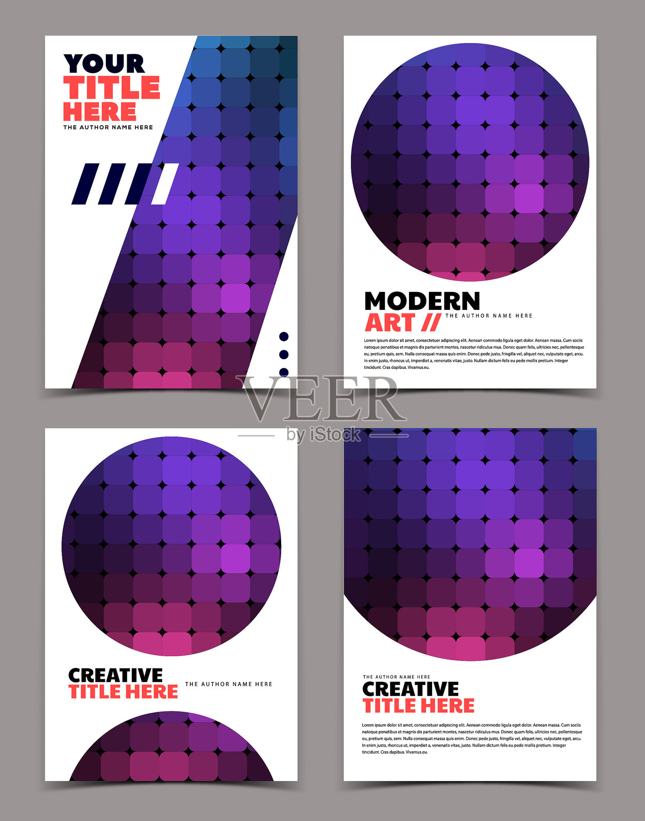 现代封面设计设计模板素材