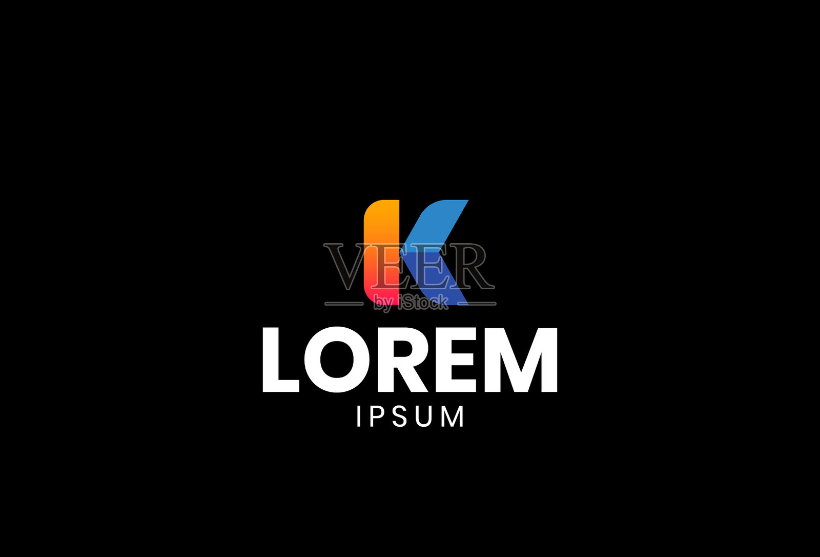 抽象的图标设计插画图片素材