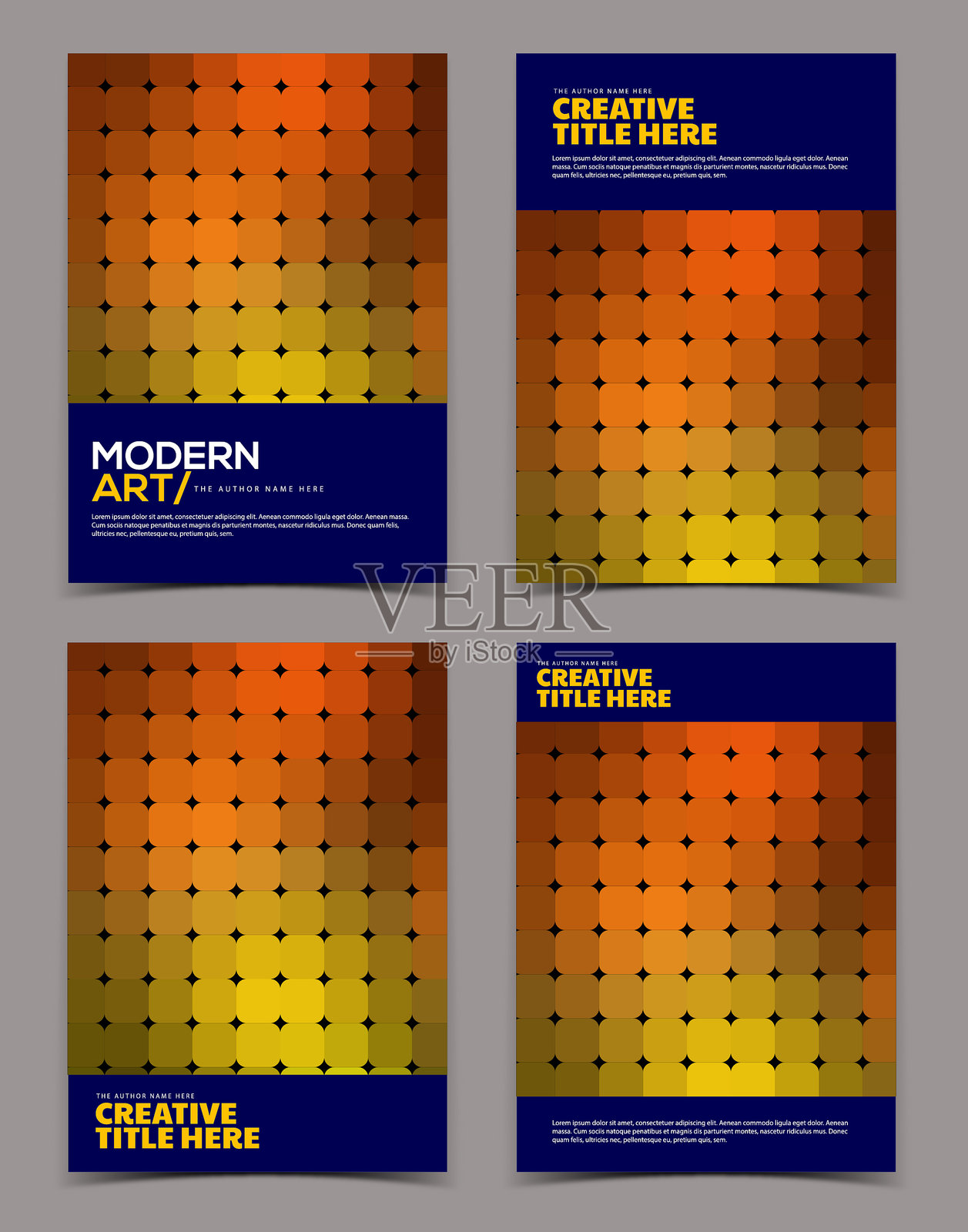 现代封面设计设计模板素材
