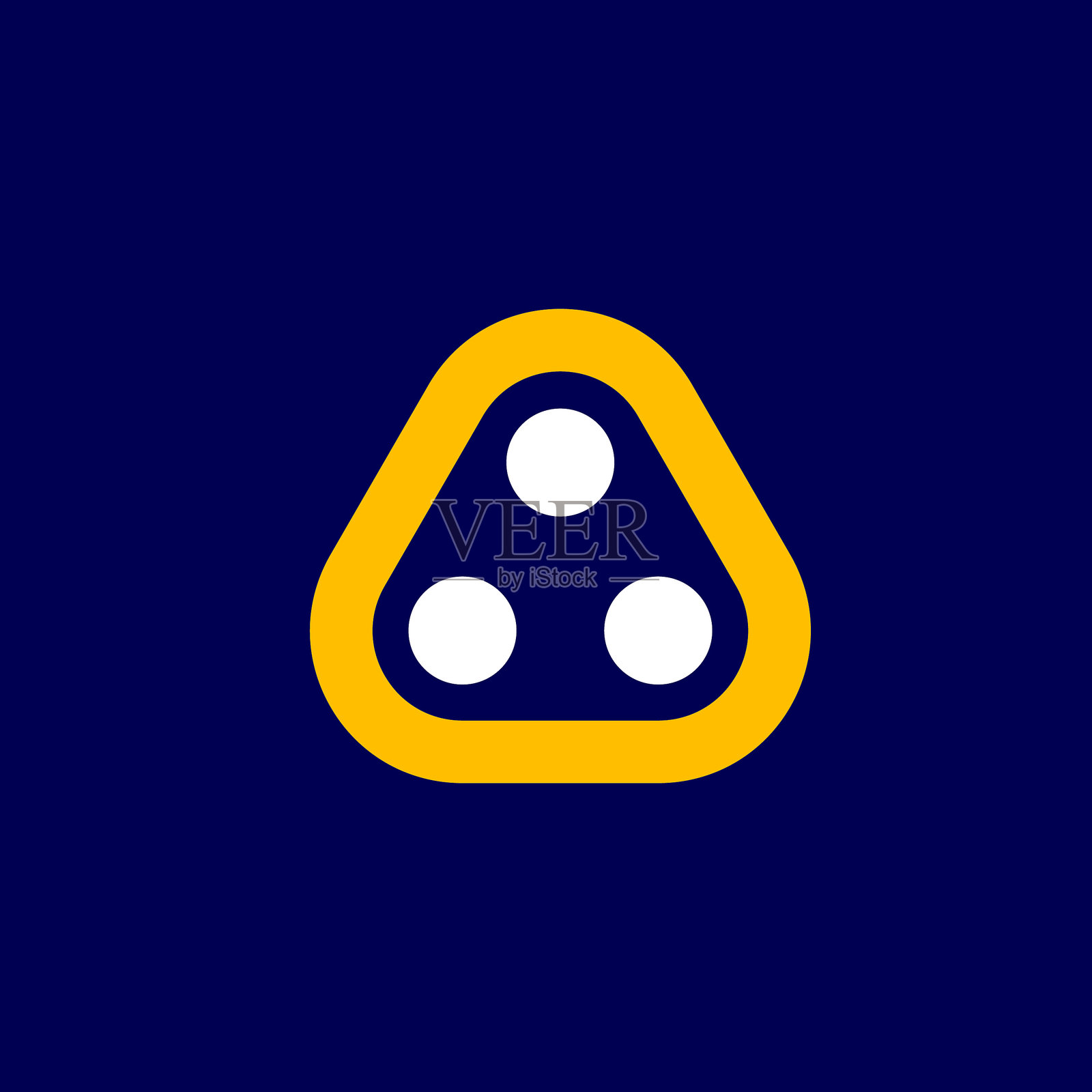 三角形标志标志设计元素图片