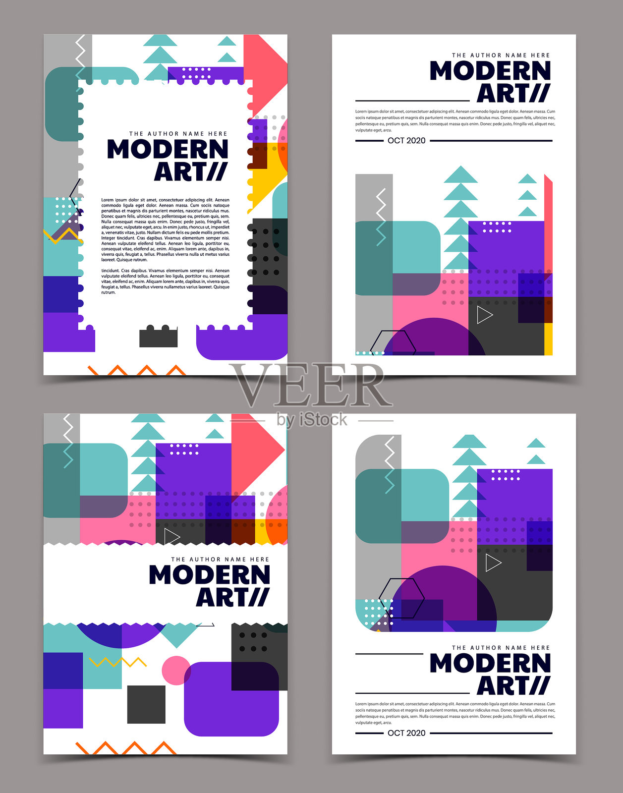 现代封面设计设计模板素材