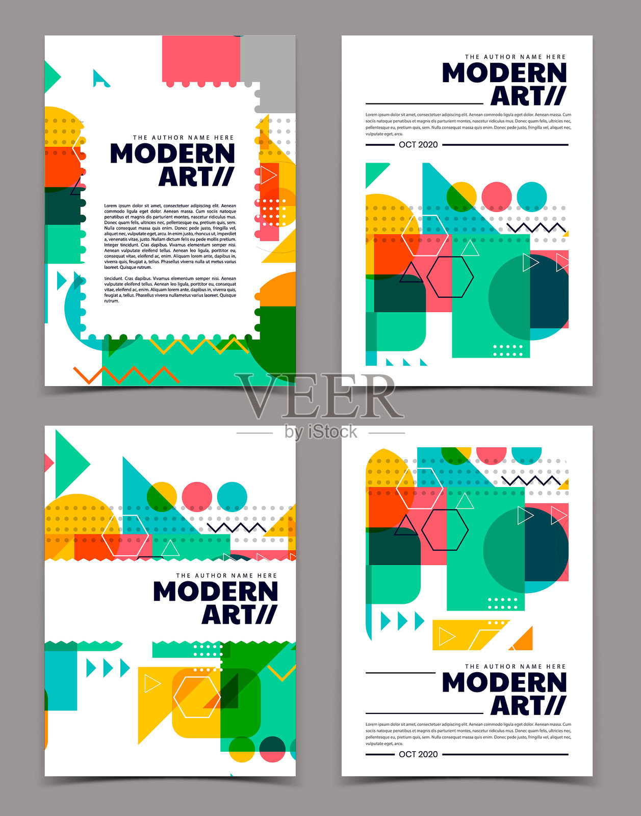 现代封面设计设计模板素材