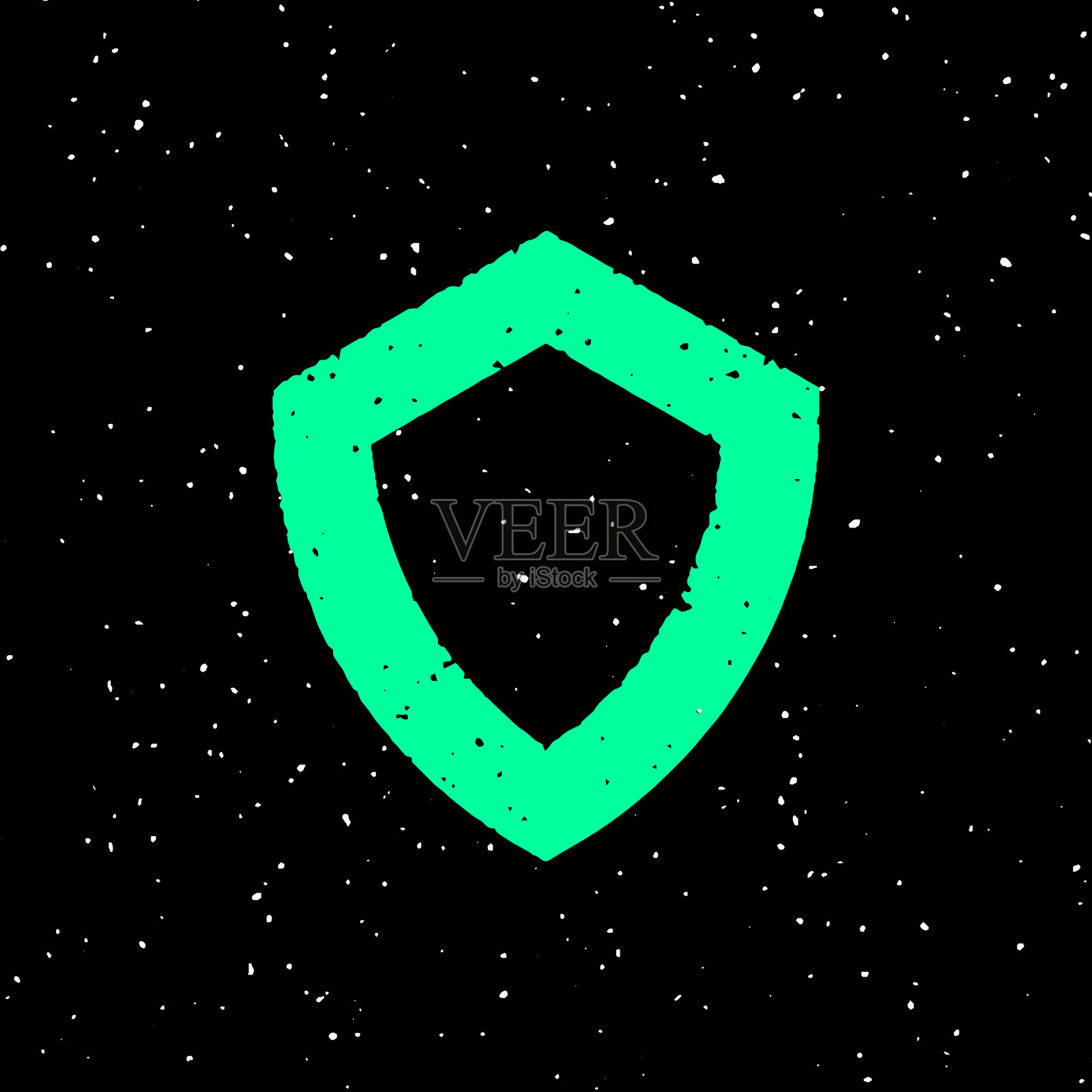 盾牌标志符号插画图片素材