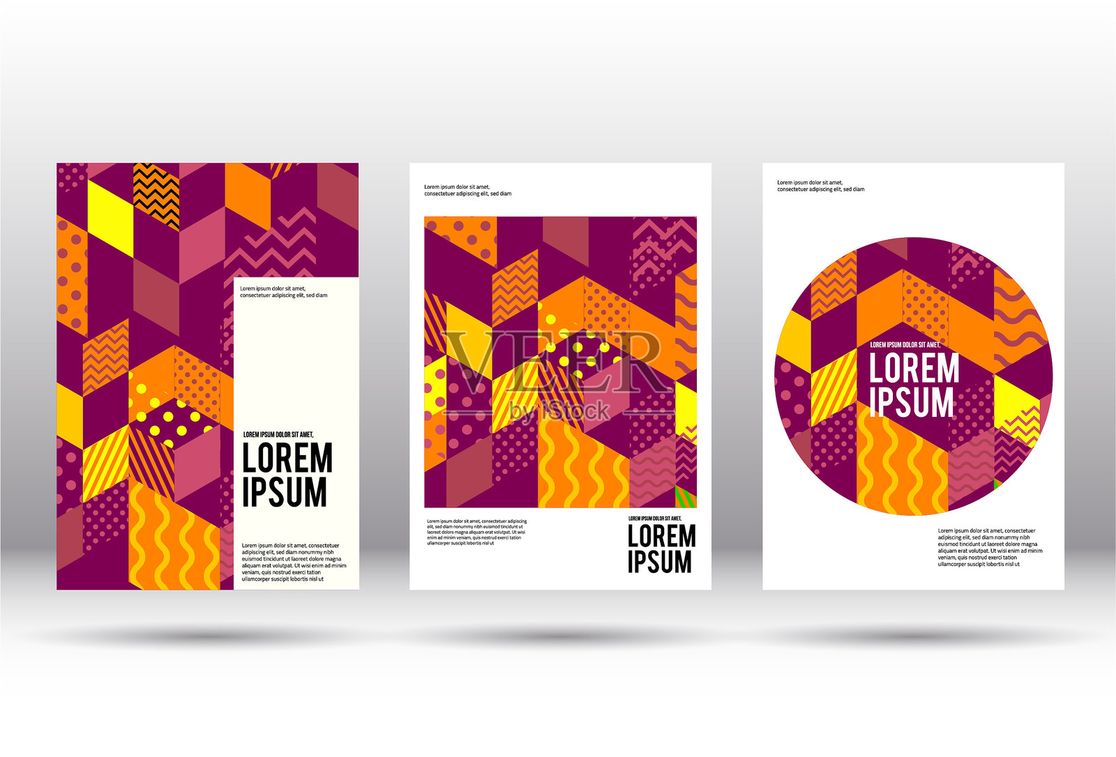 现代封面设计设计模板素材