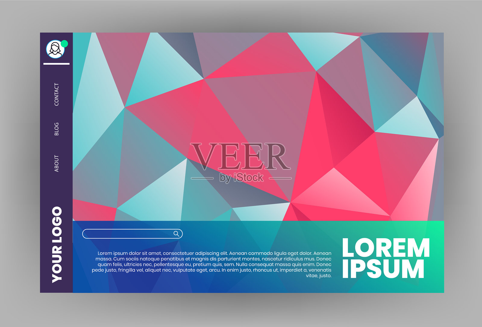 现代网站模板设计设计模板素材