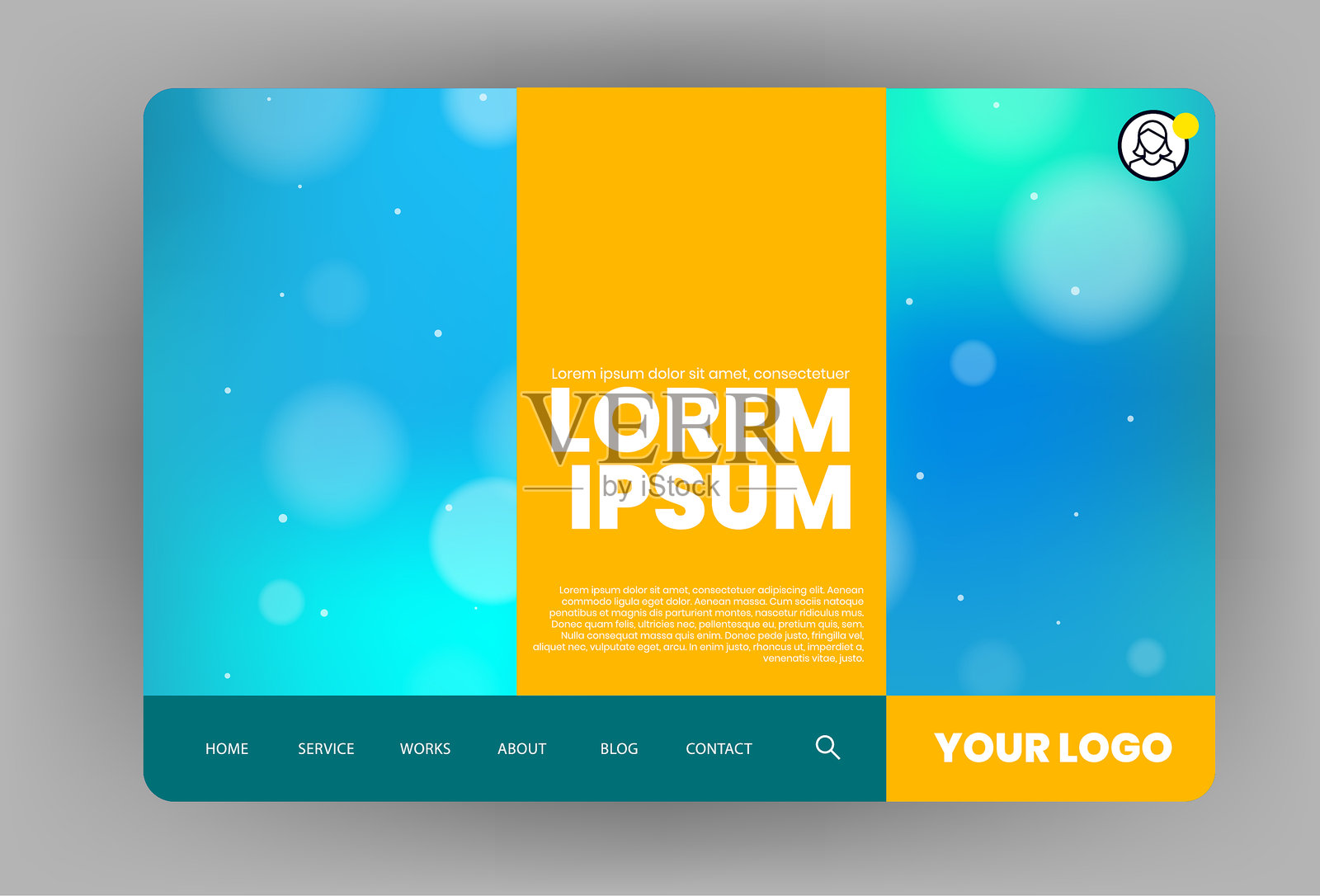 矢量网页设计插画图片素材