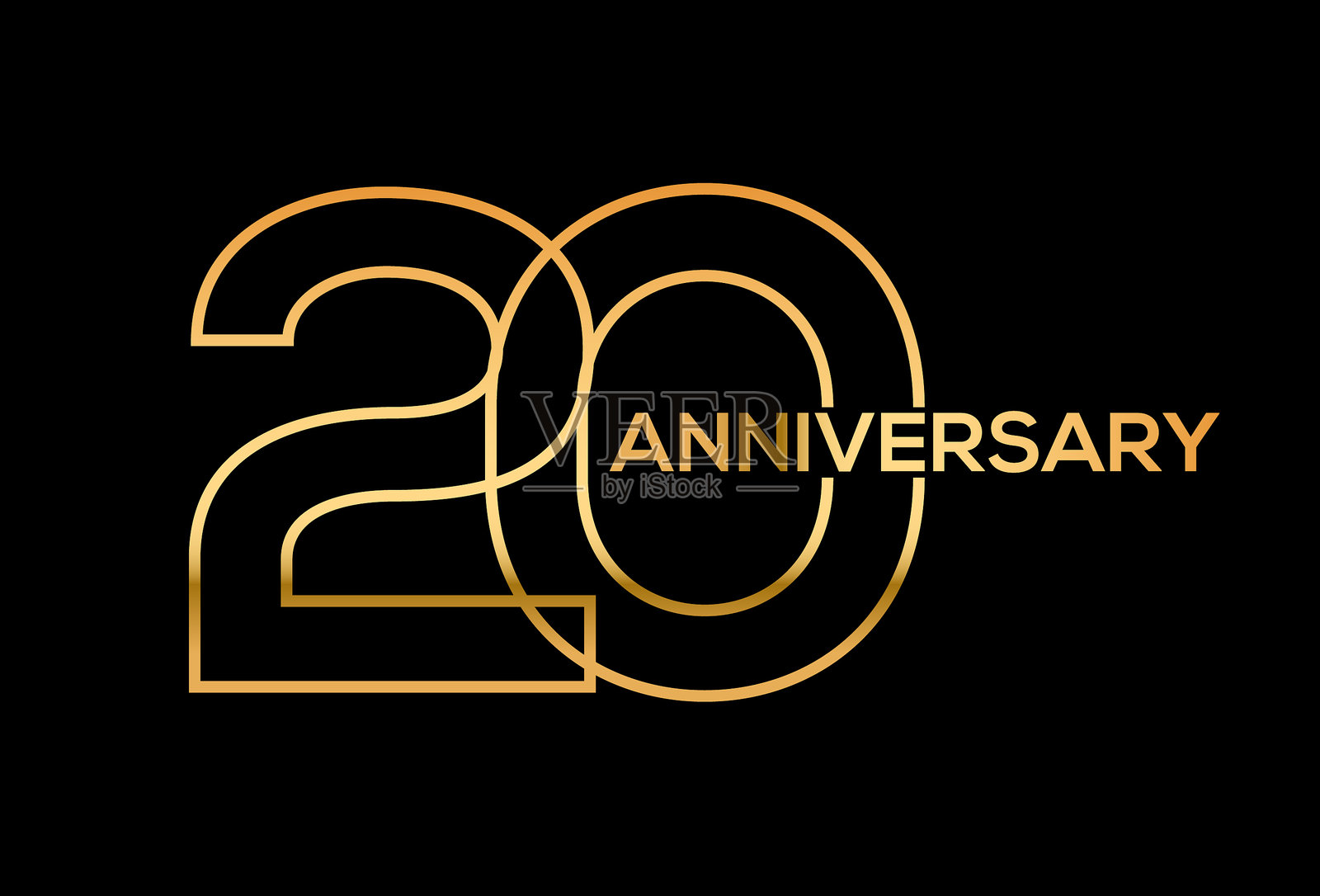 二十周年插画图片素材