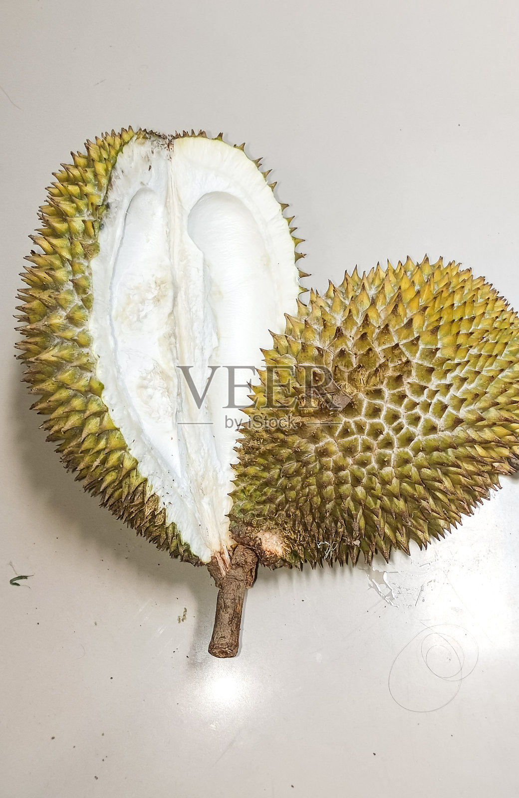 榴莲水果照片摄影图片